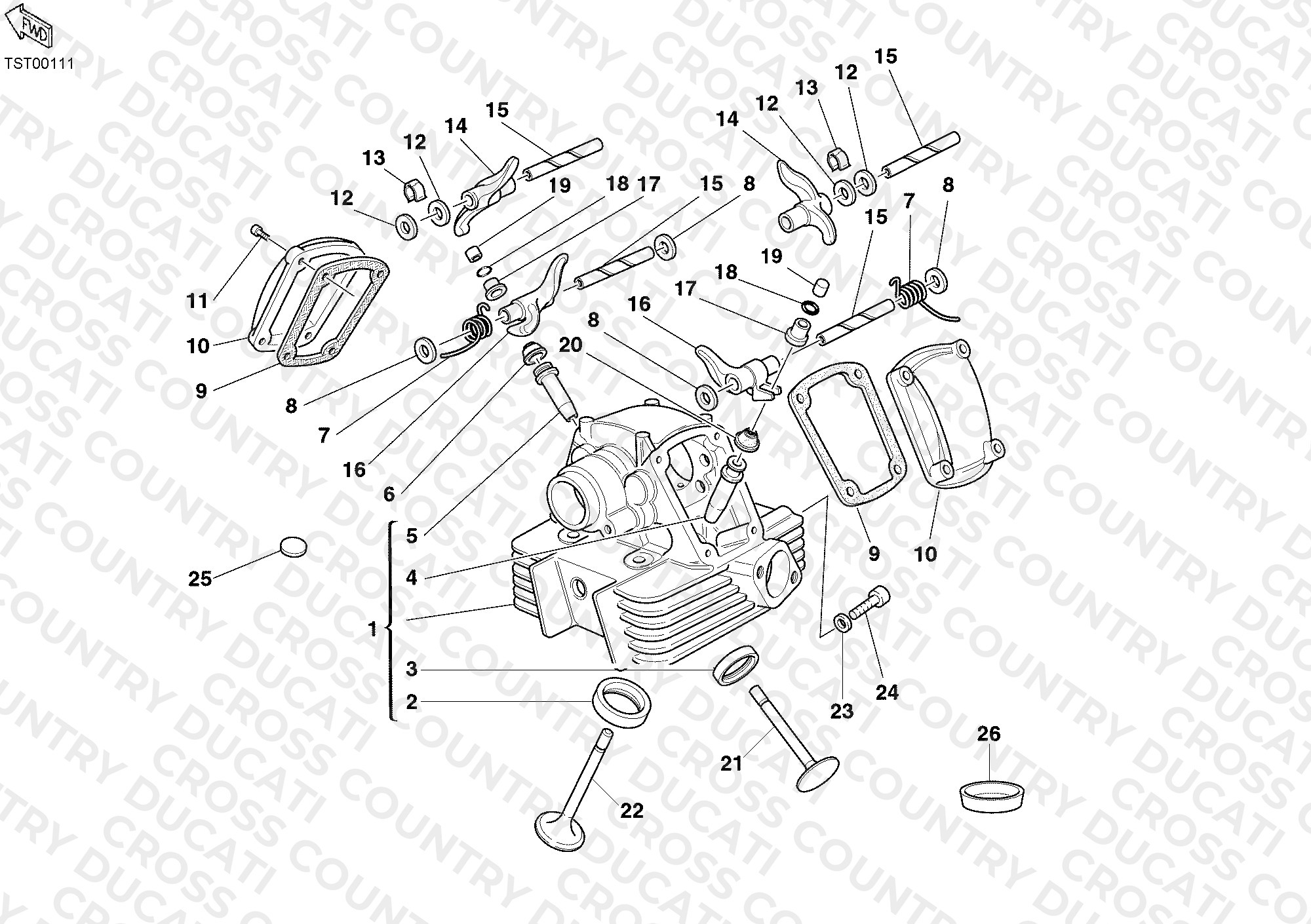 Vertical Cylinder Head