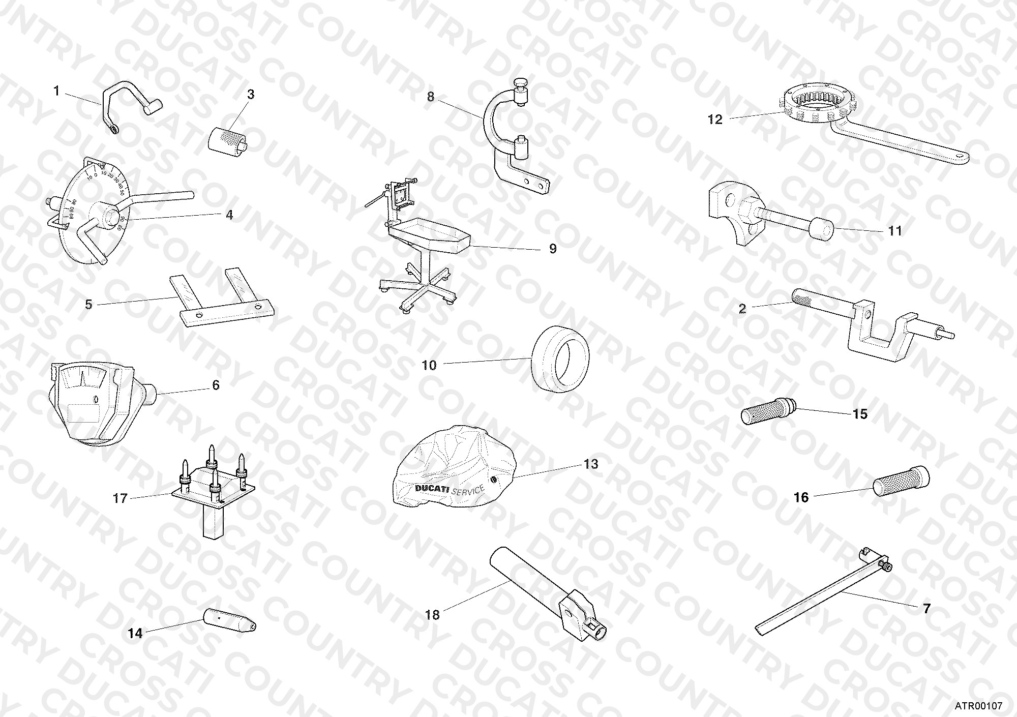 Workshop Service Tools, Engine