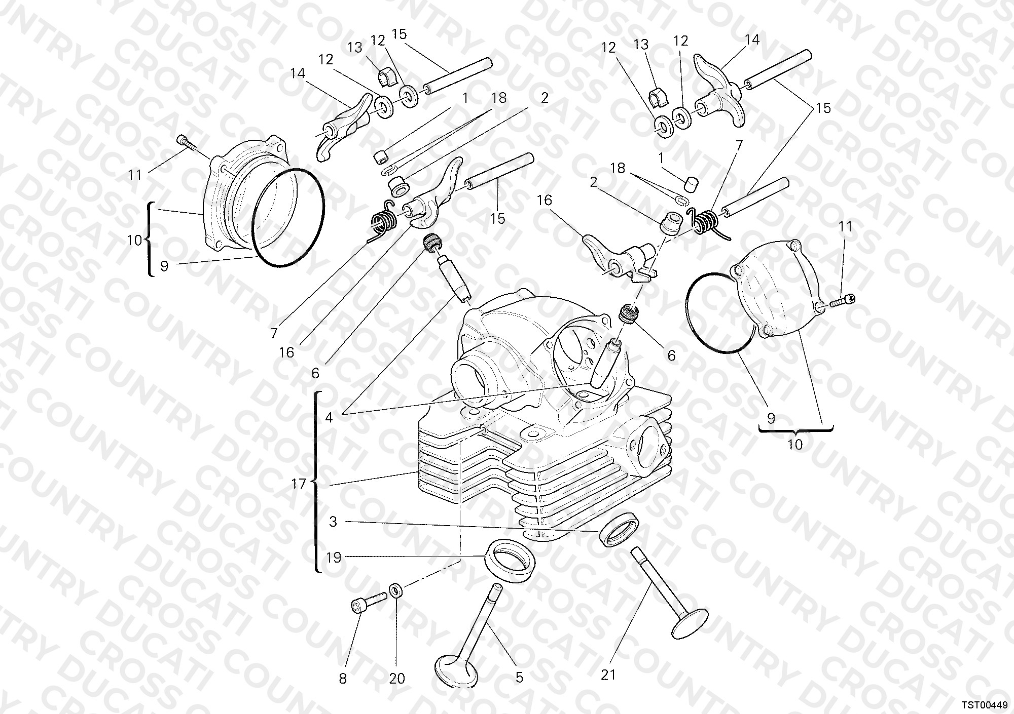 Vertical Cylinder Head