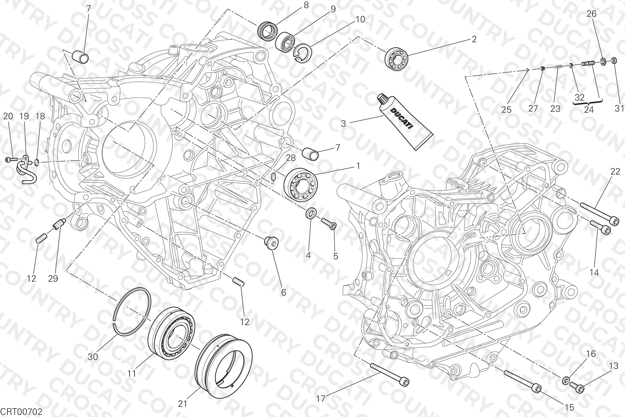 Crankcase Bearings