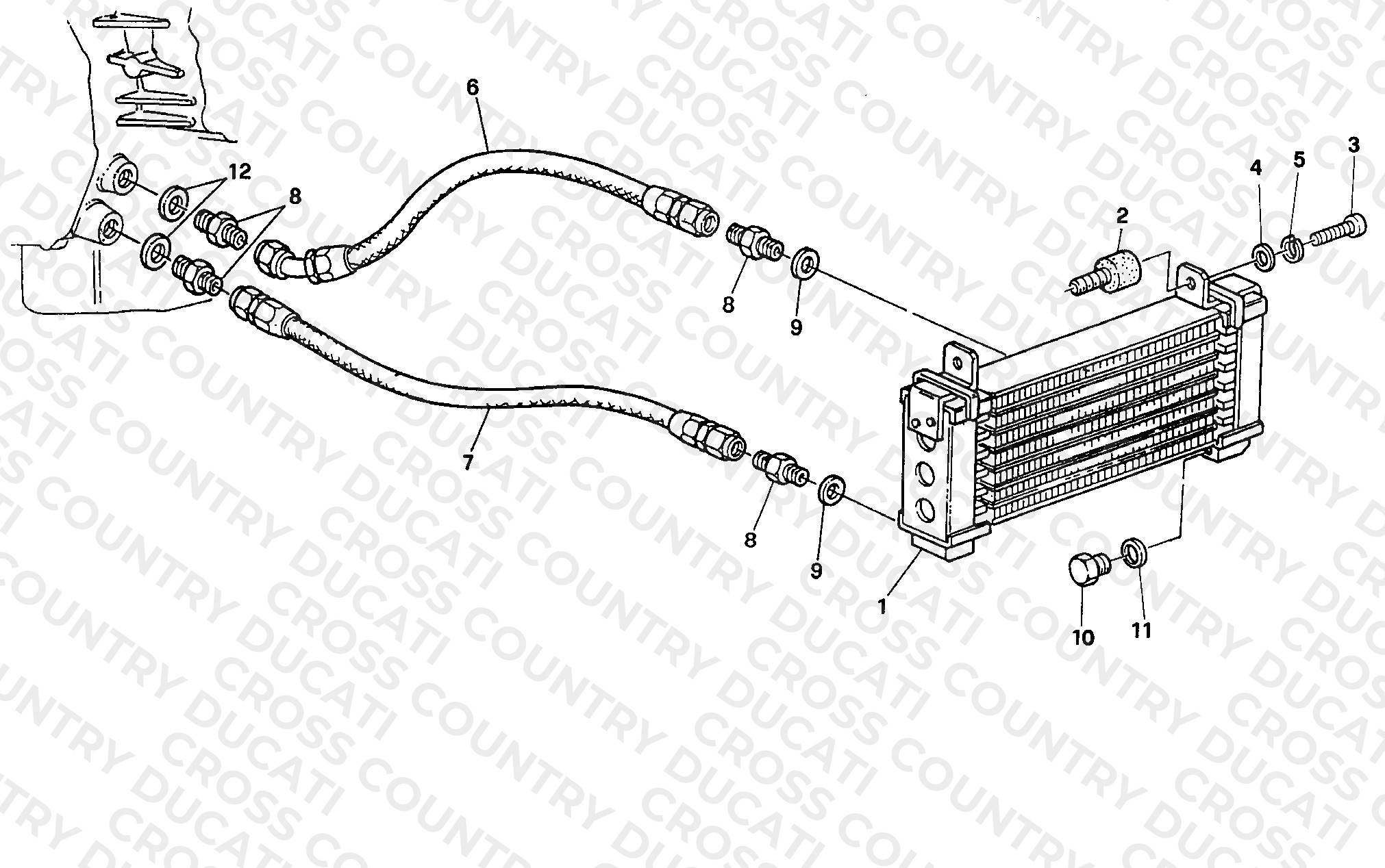 Oil Cooler Dm 001365-009755