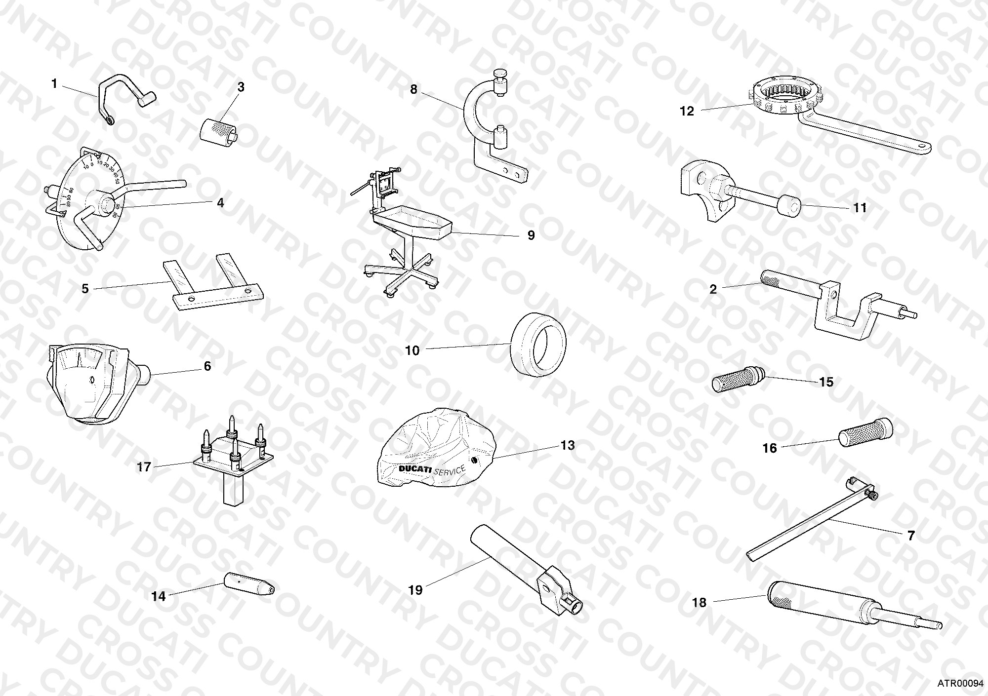 Workshop Service Tools, Engine