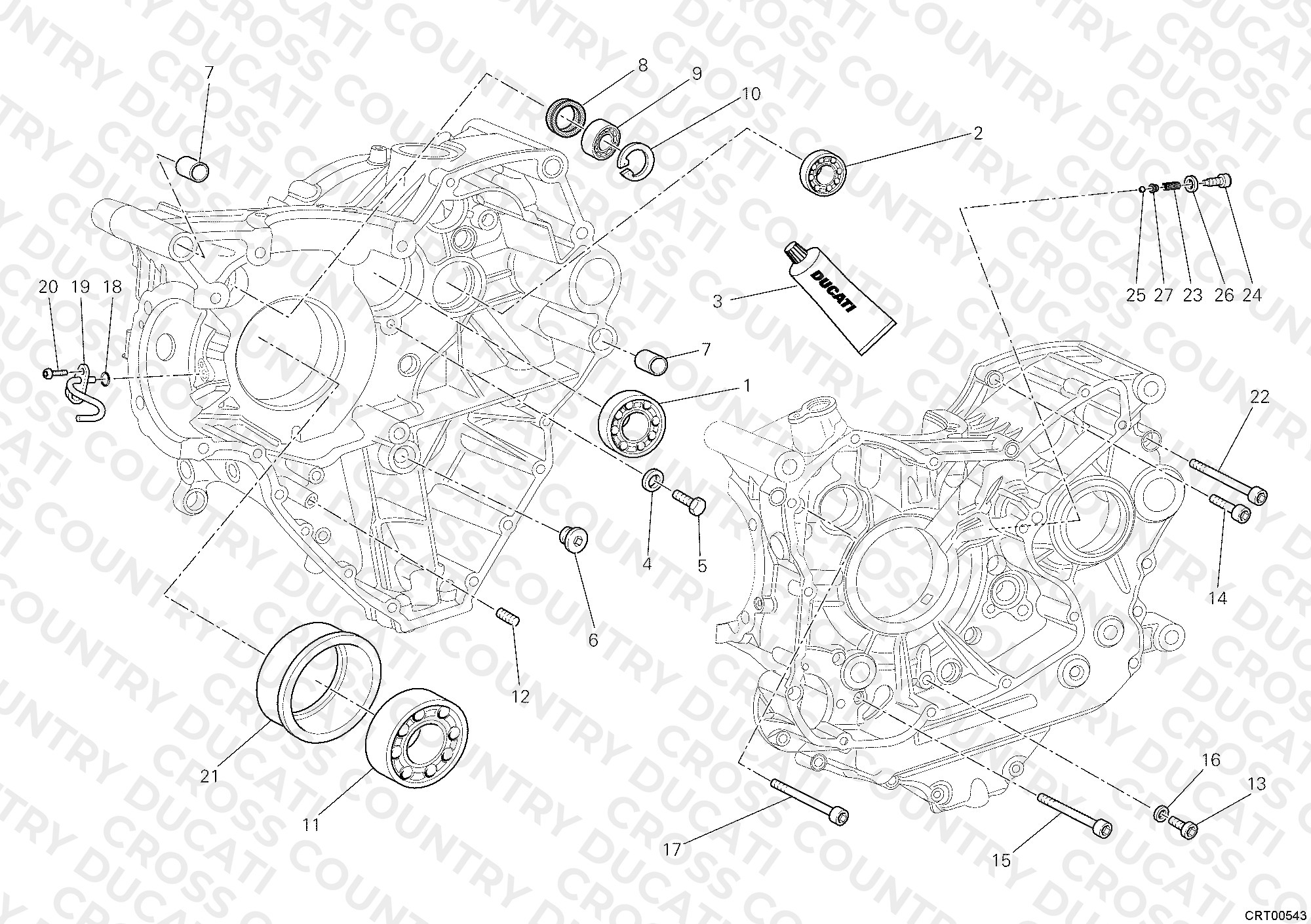 Crankcase Bearings
