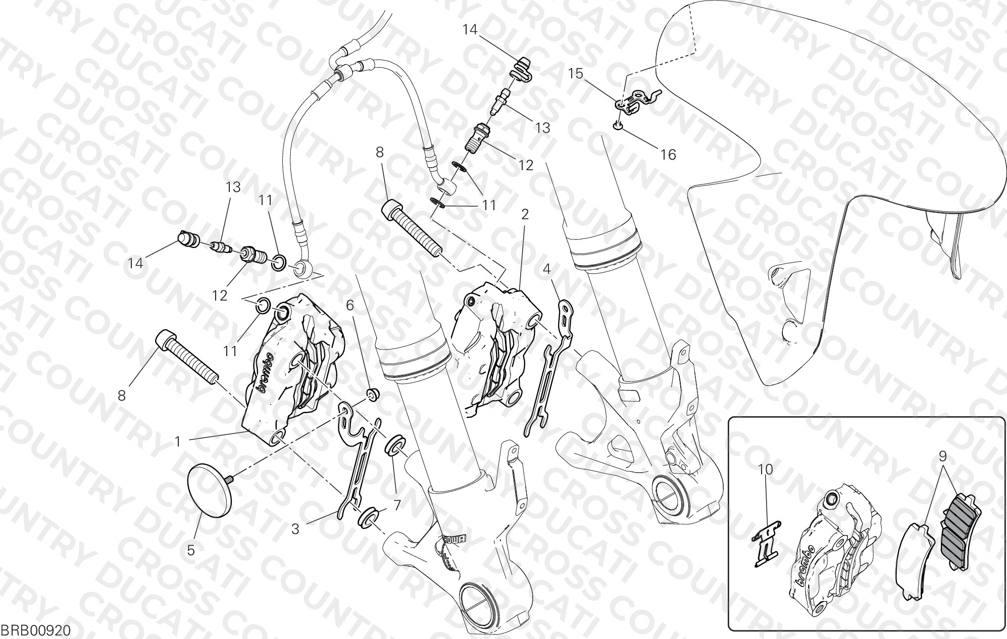 Front Brake System