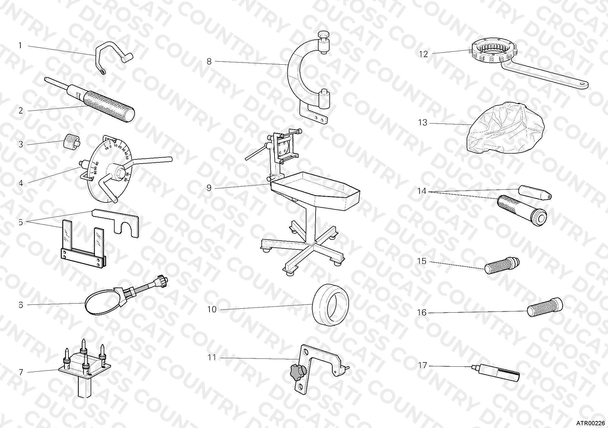 Workshop Service Tools, Engine I