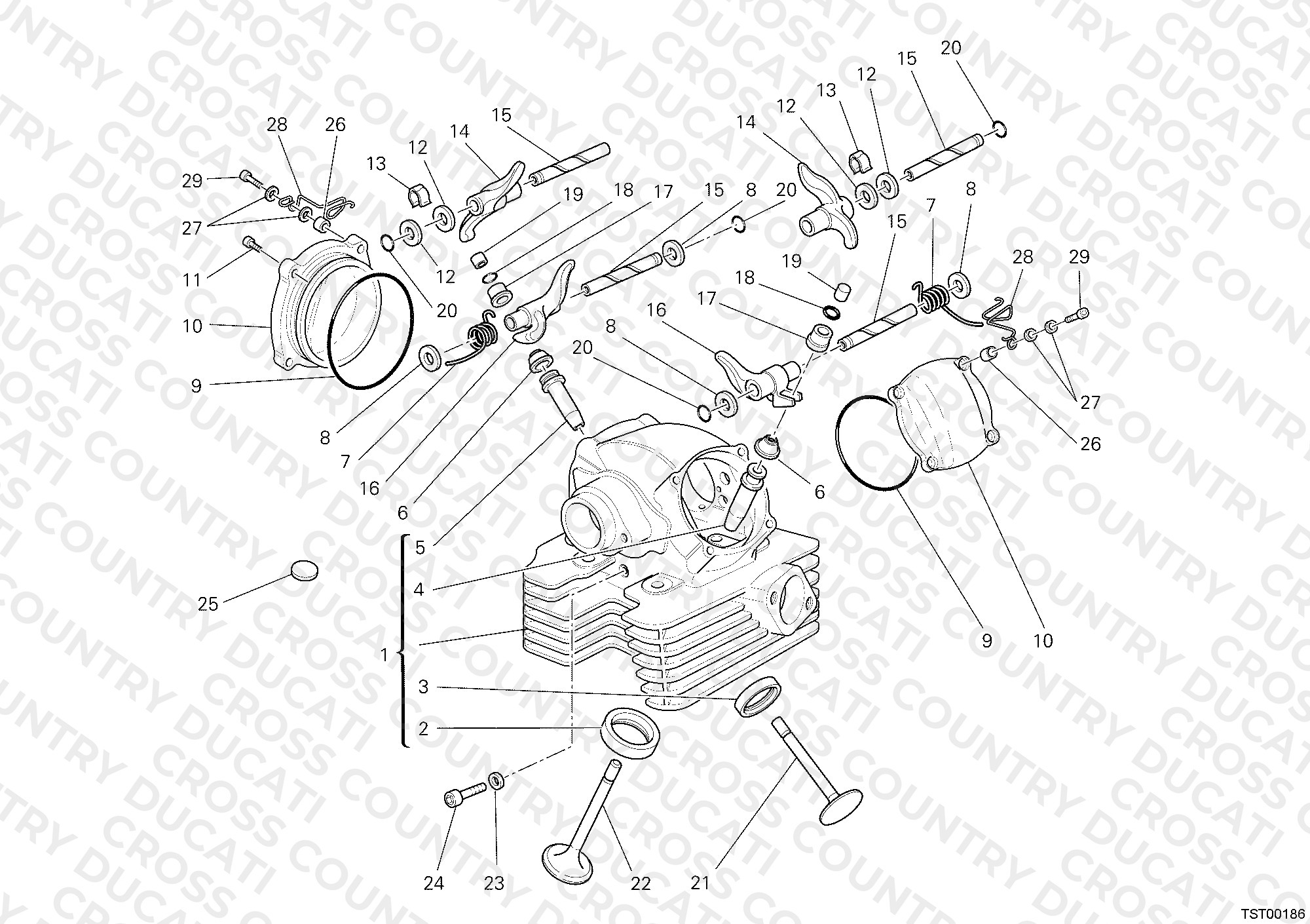 Vertical Cylinder Head