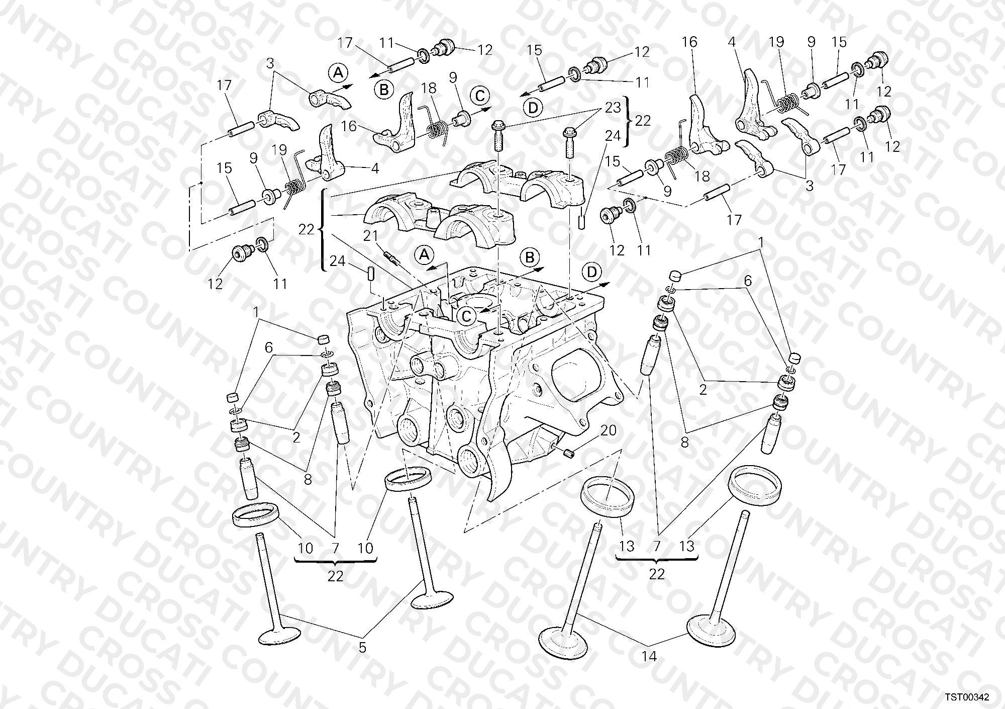 Vertical Cylinder Head