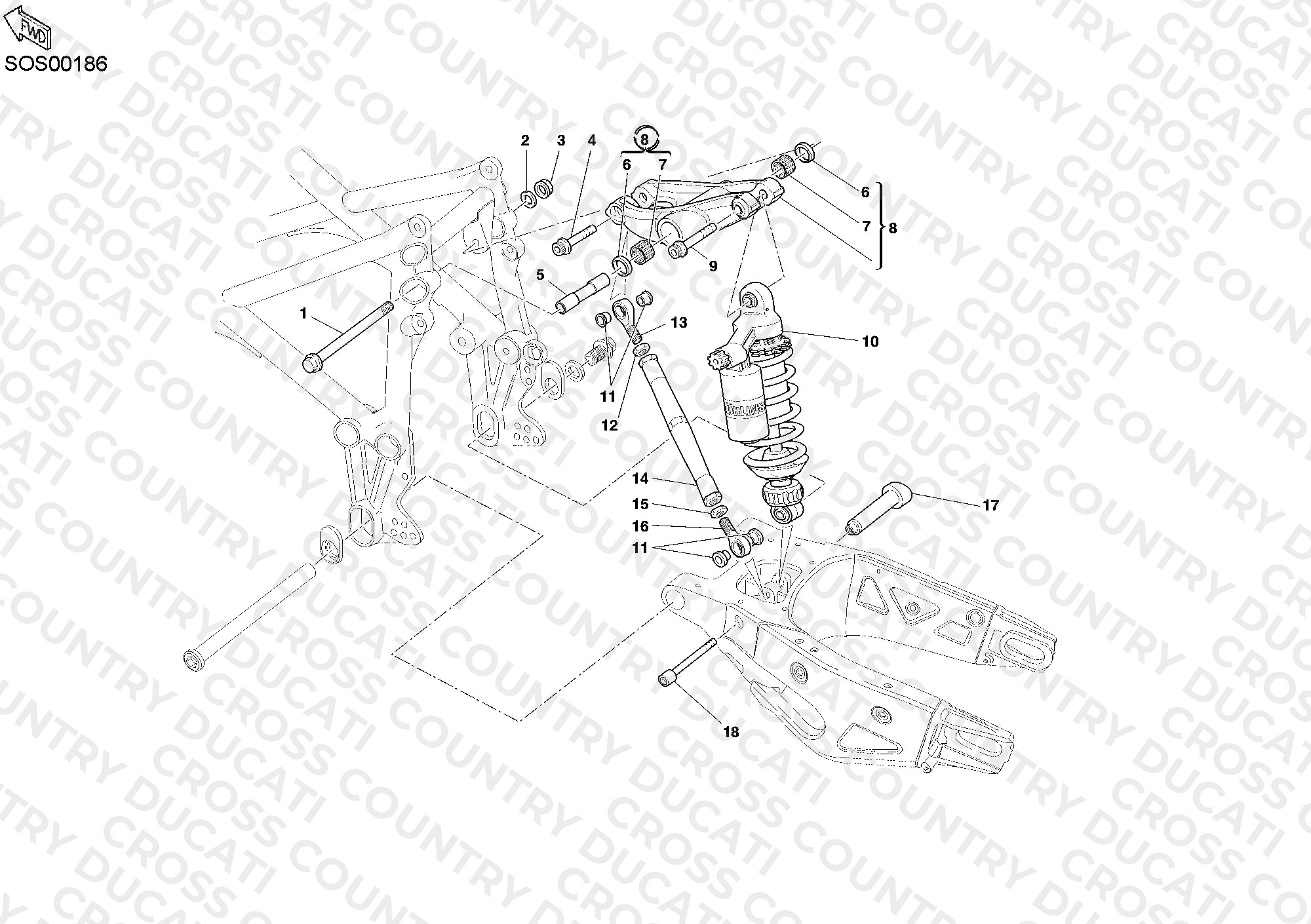 Rear Shock Absorber