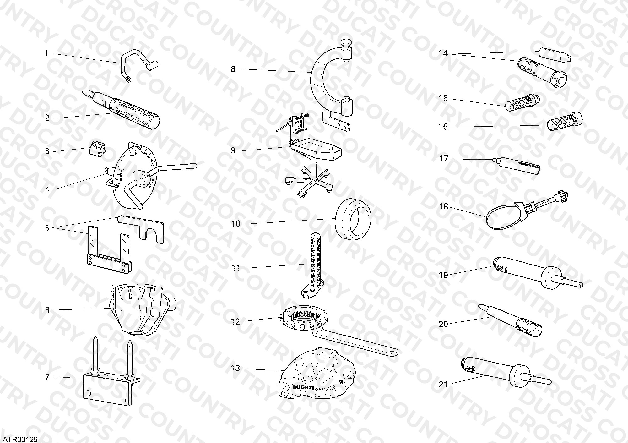 Workshop Service Tools, Engine I