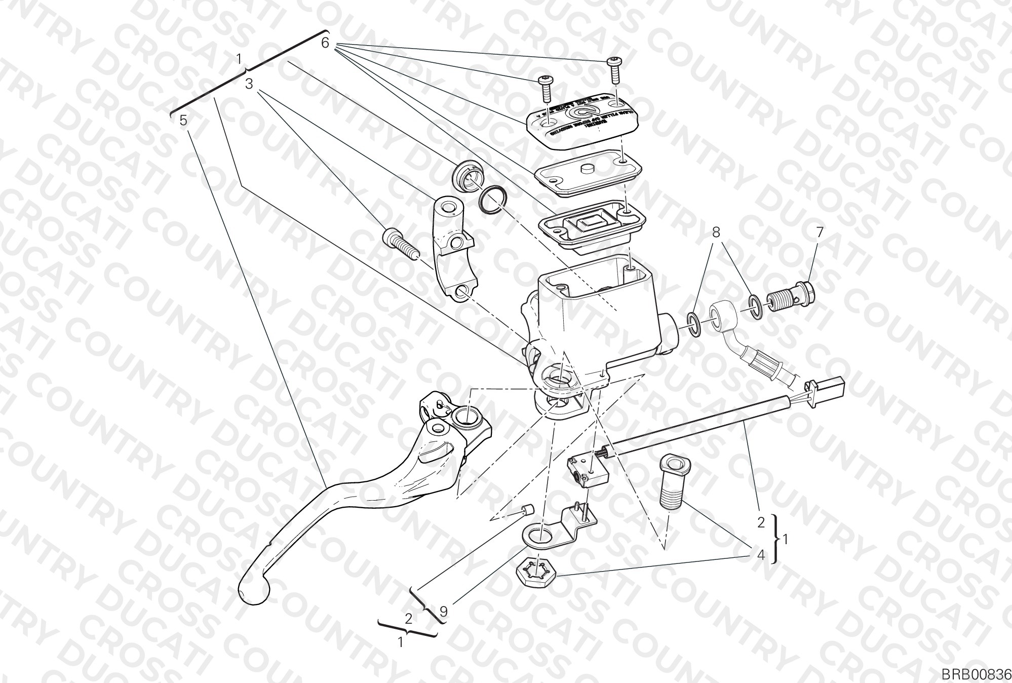 Front Brake Pump