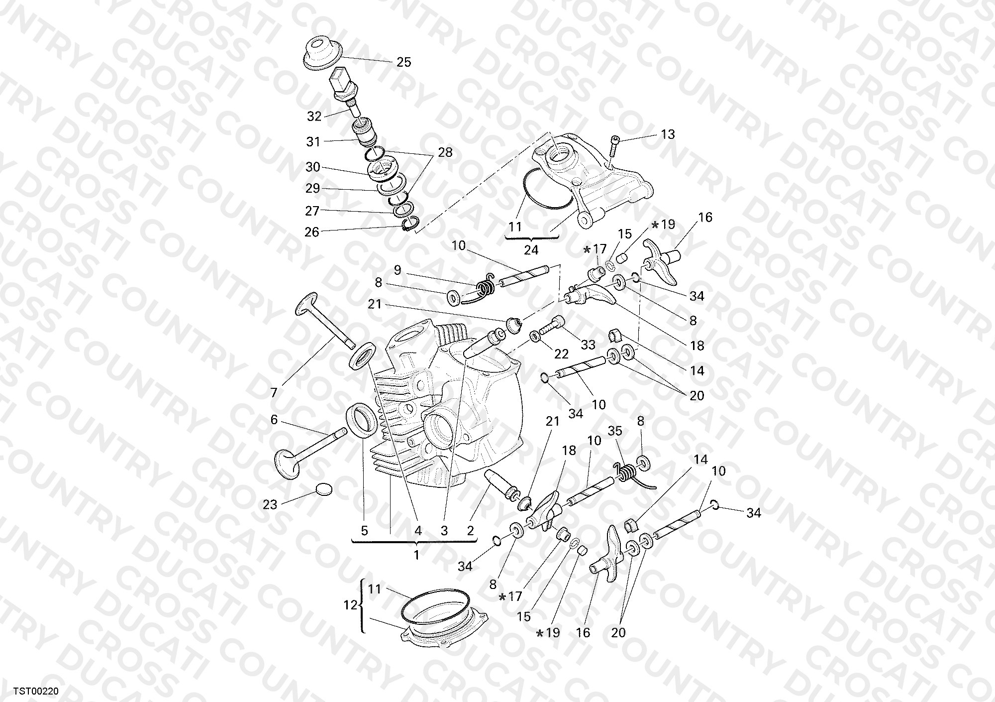 Horizontal Cylinder Head