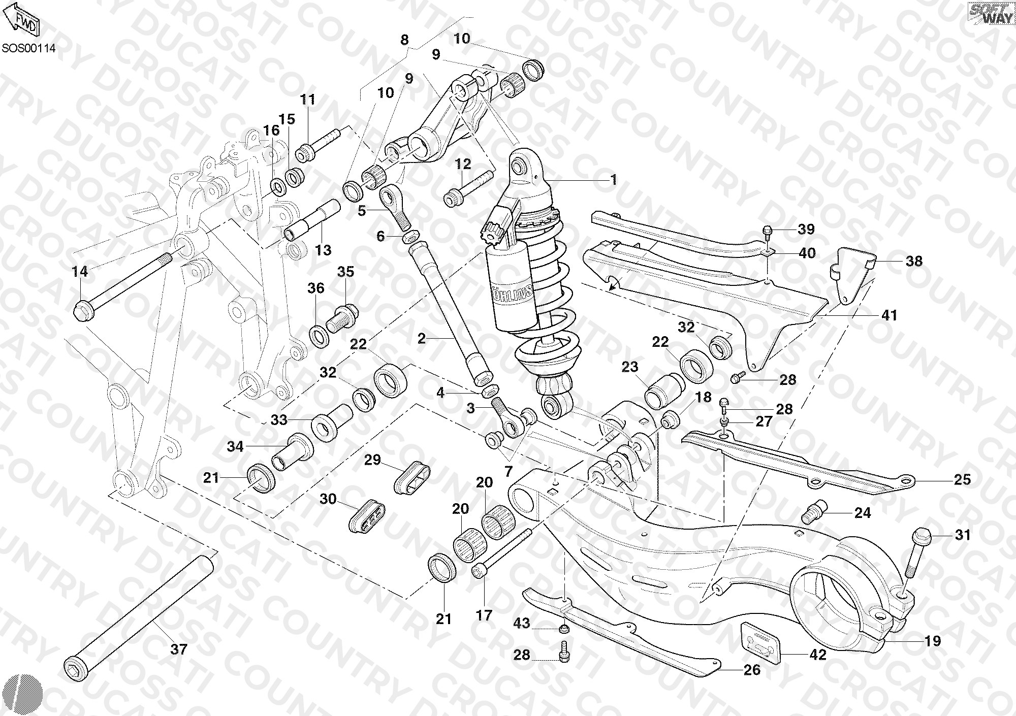 Rear Shock Absorber