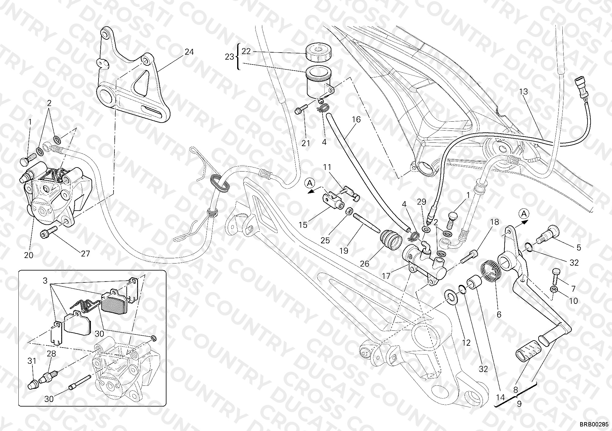 Rear Brake System