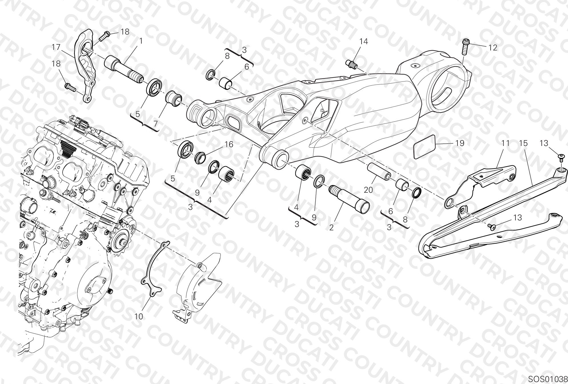Rear Swinging Arm