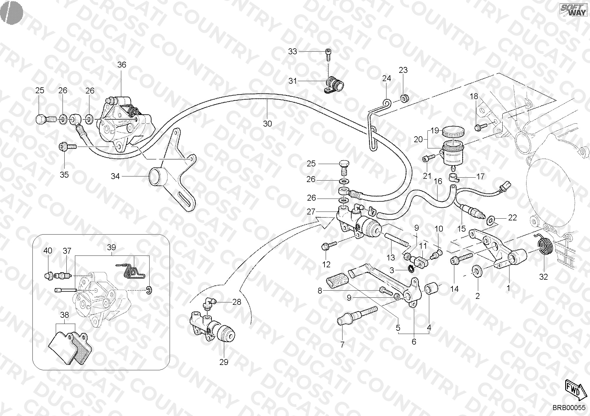 Rear Brake System