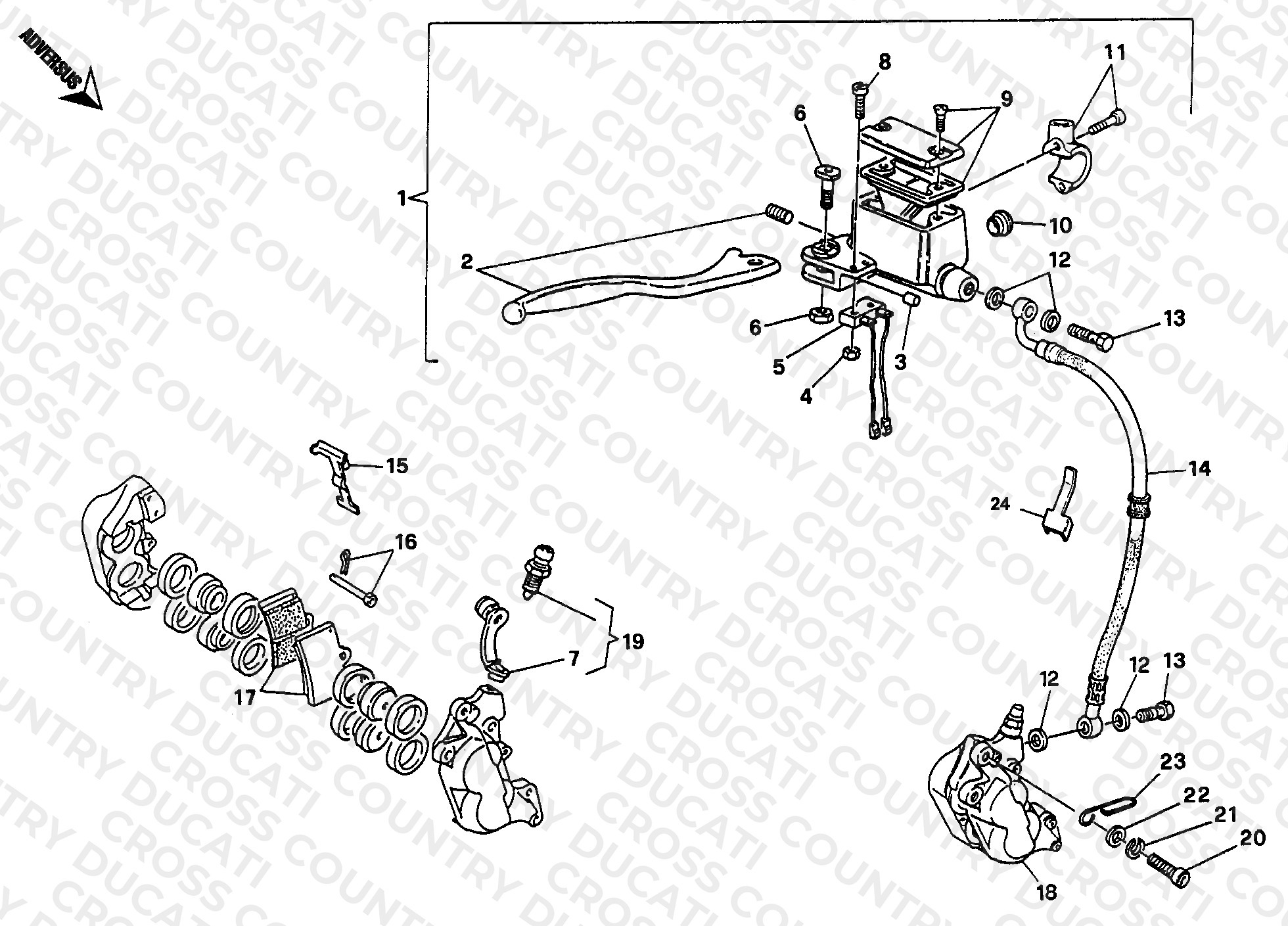 Front Brake System