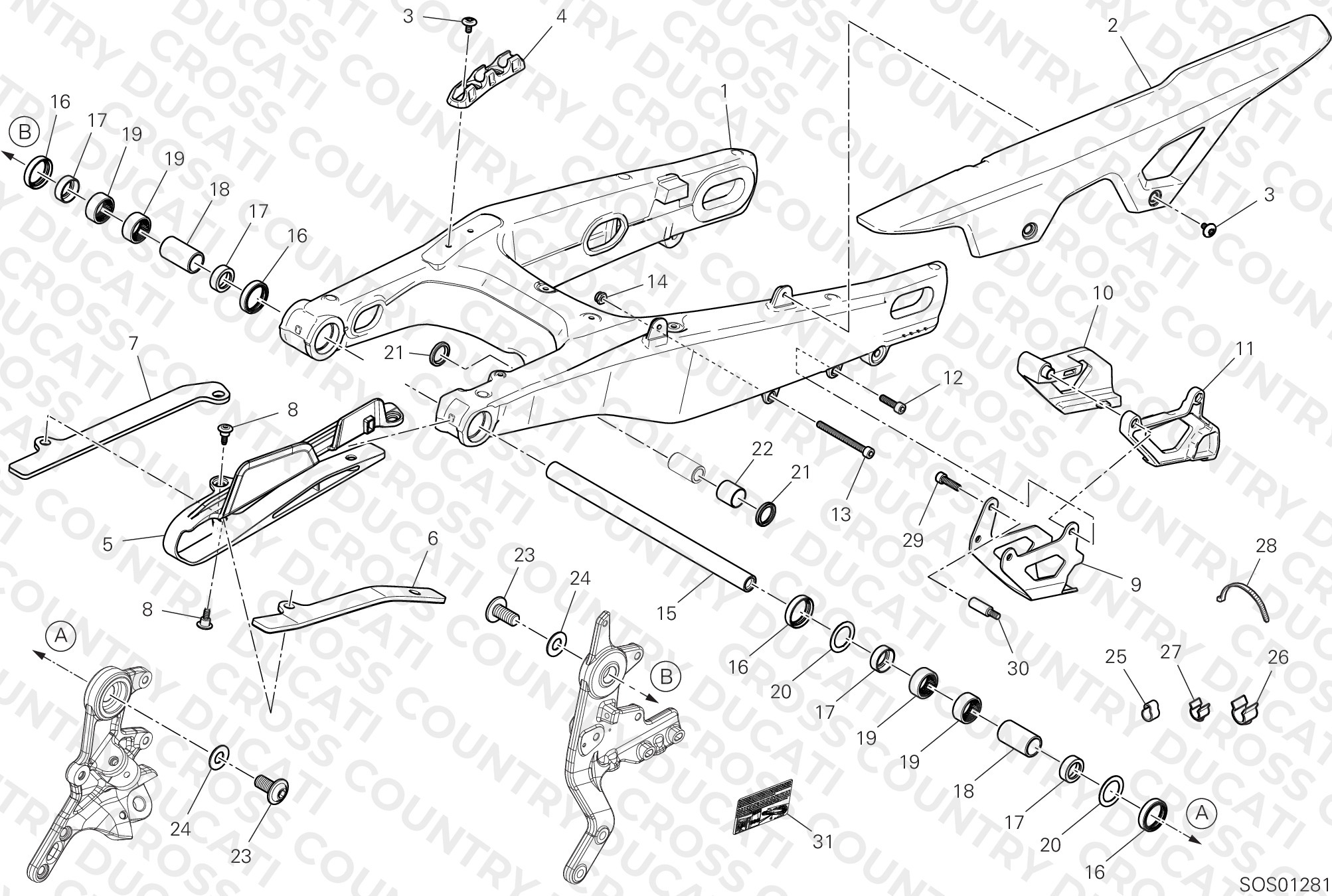 Rear Swinging Arm