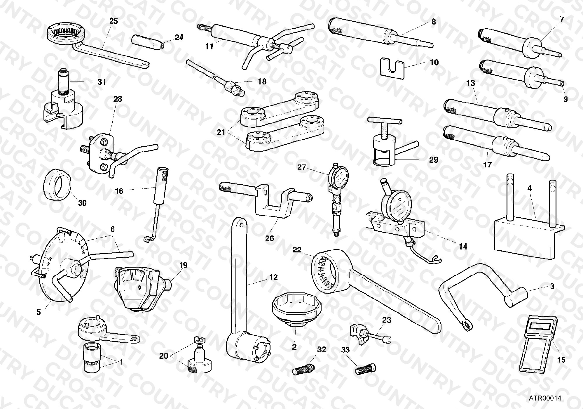 Workshop Service Tools, Engine