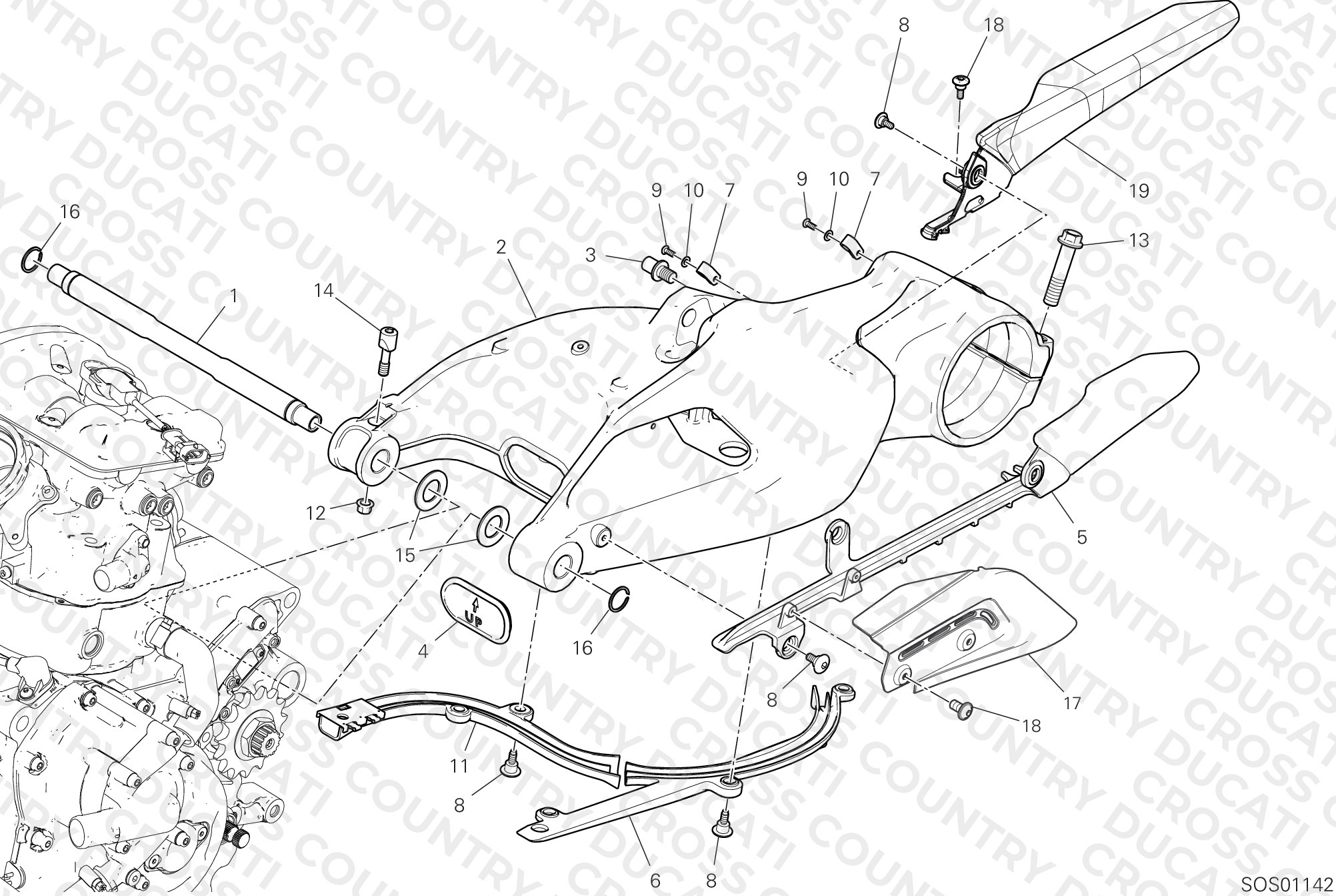 Rear Swinging Arm