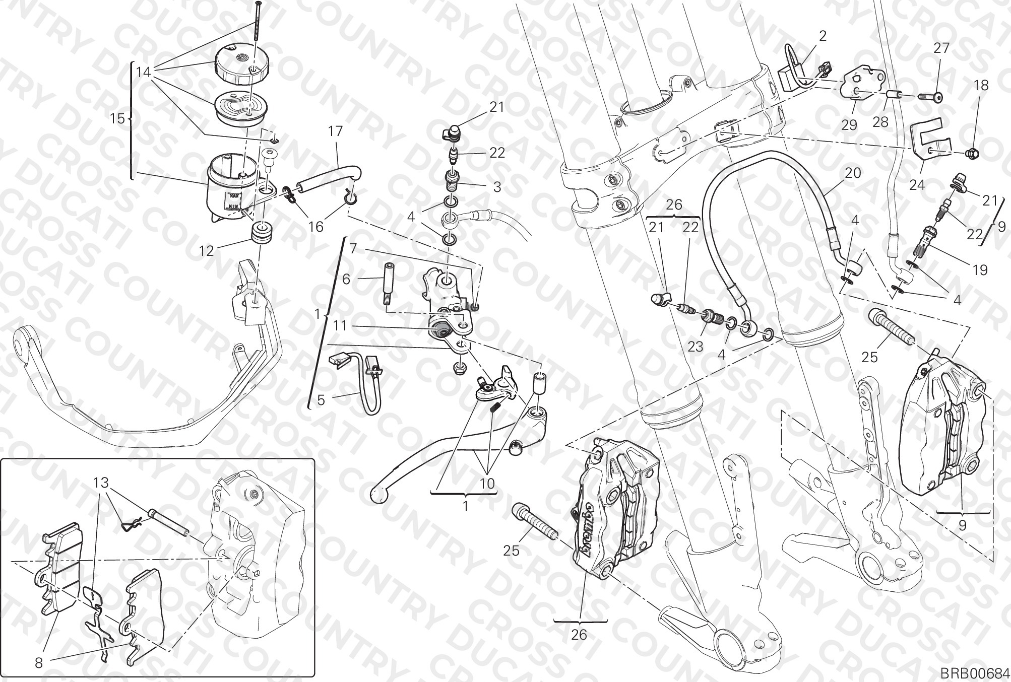 Front Brake System