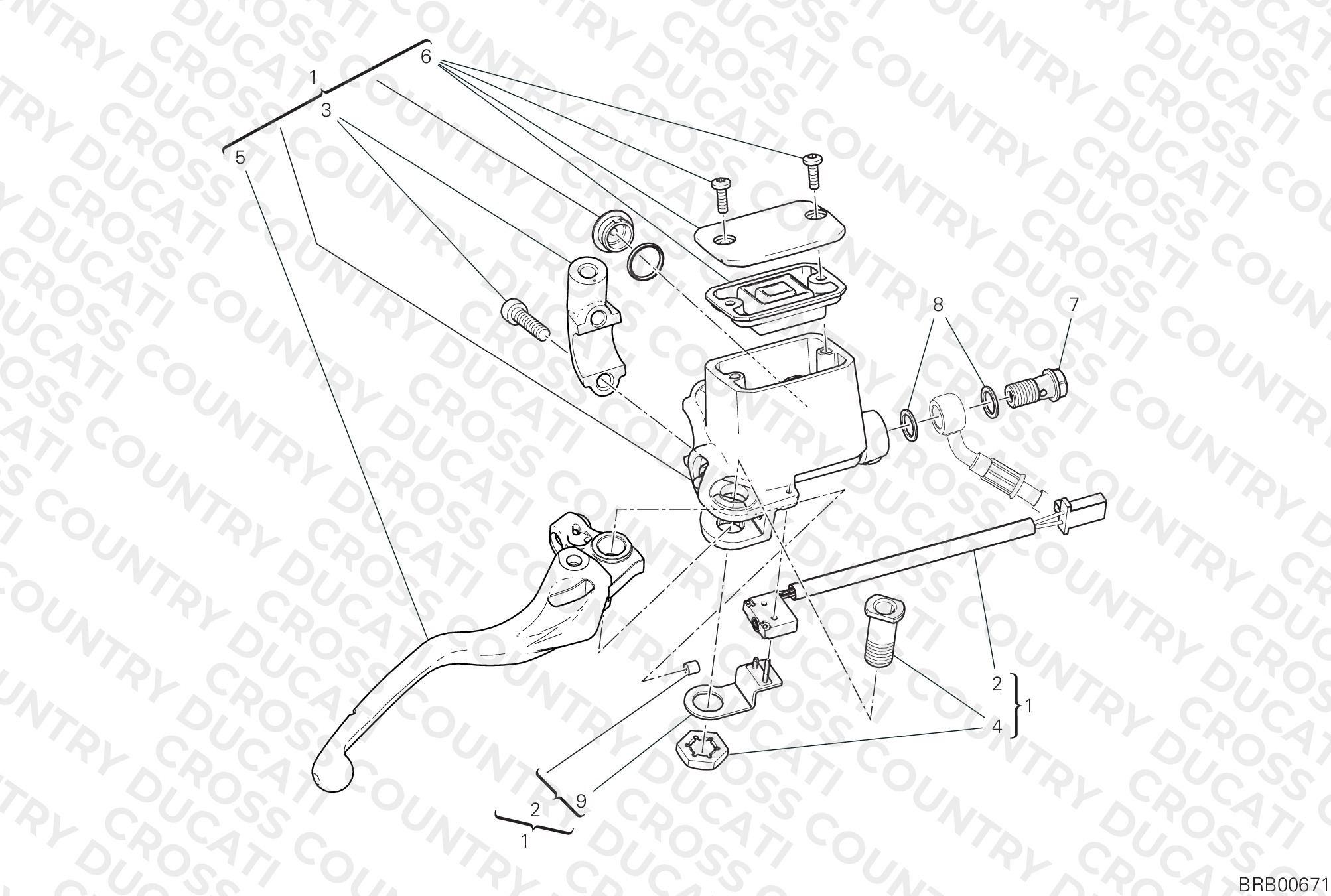 Front Brake Pump