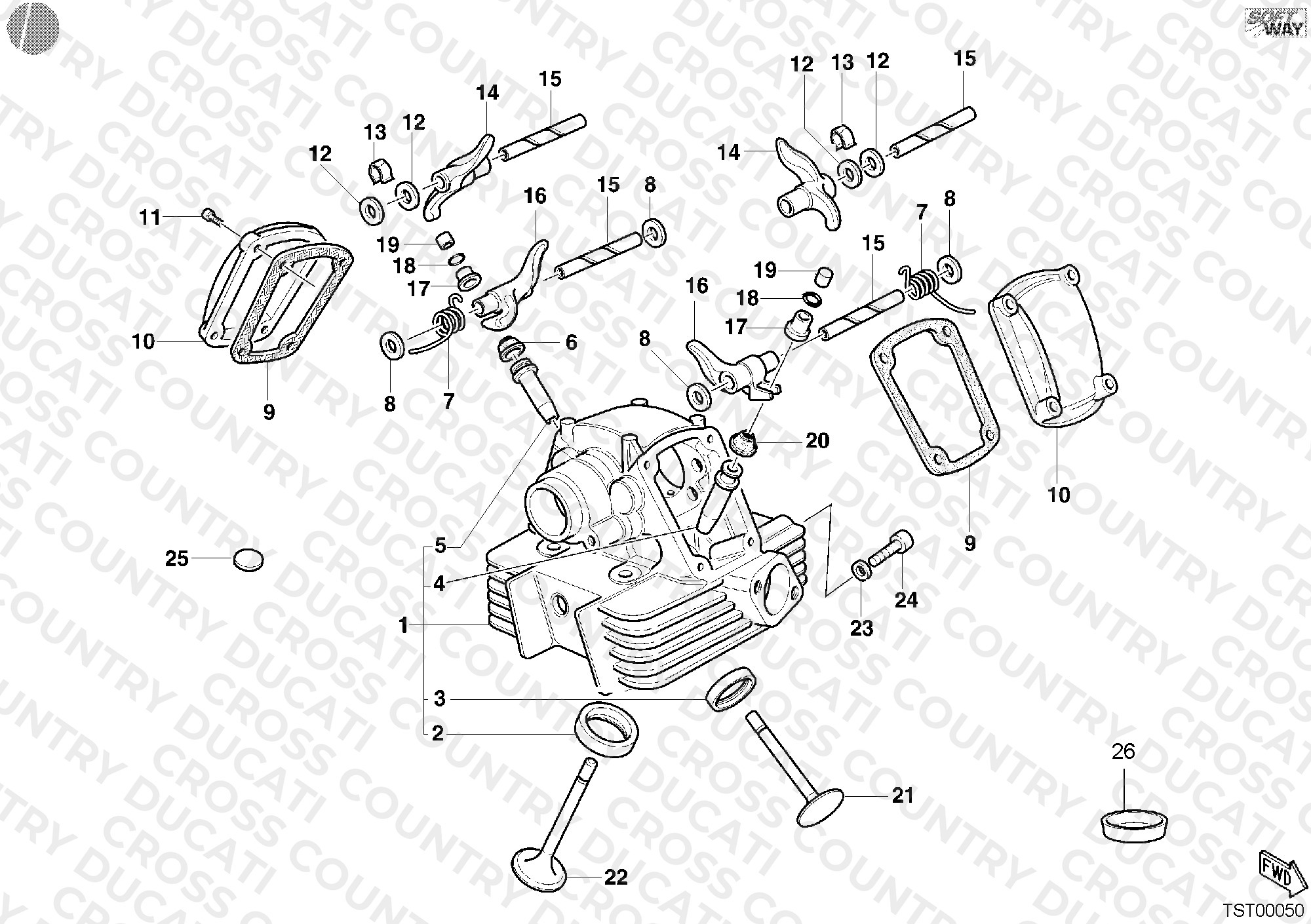 Vertical Cylinder Head