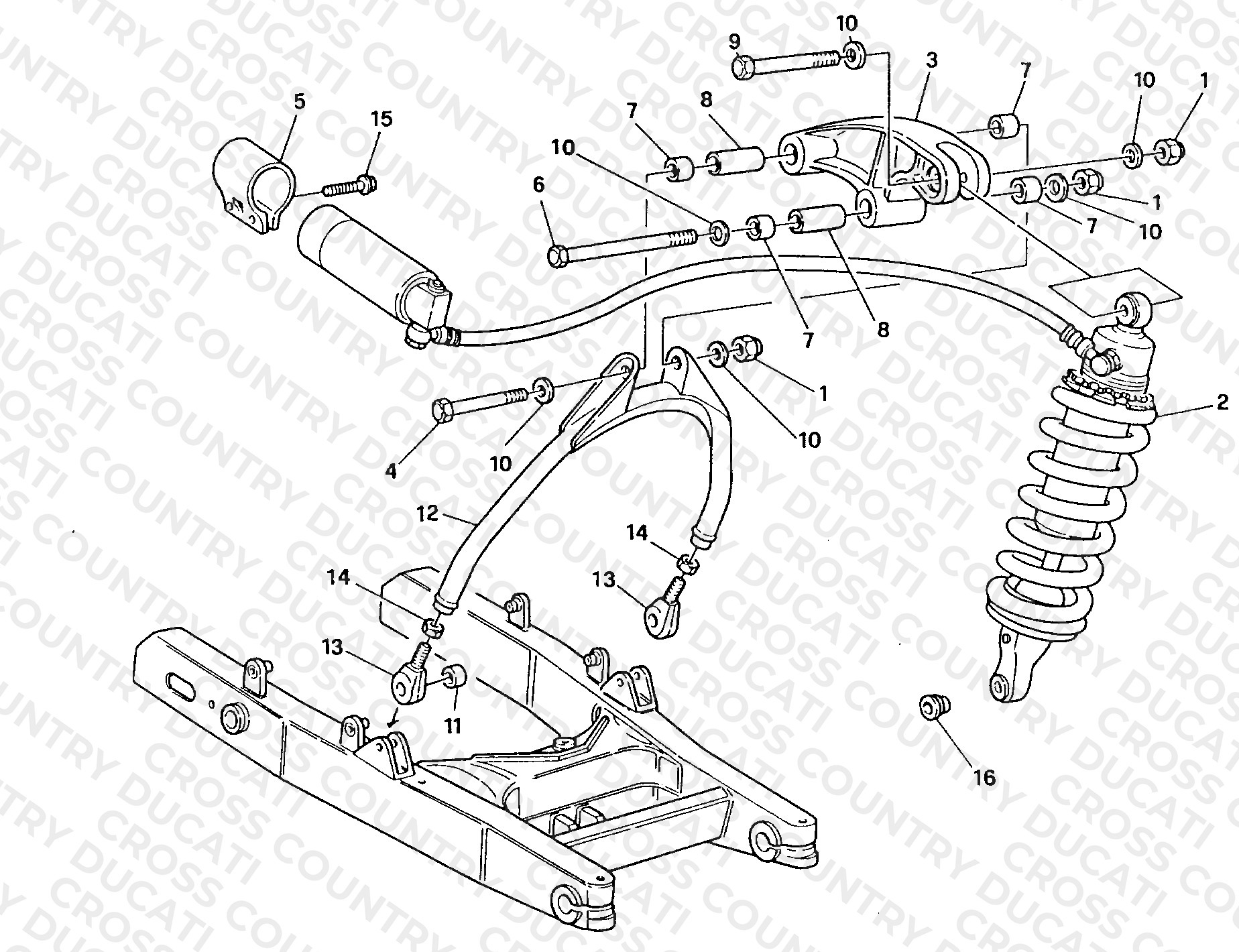 Rear Shock Absorber