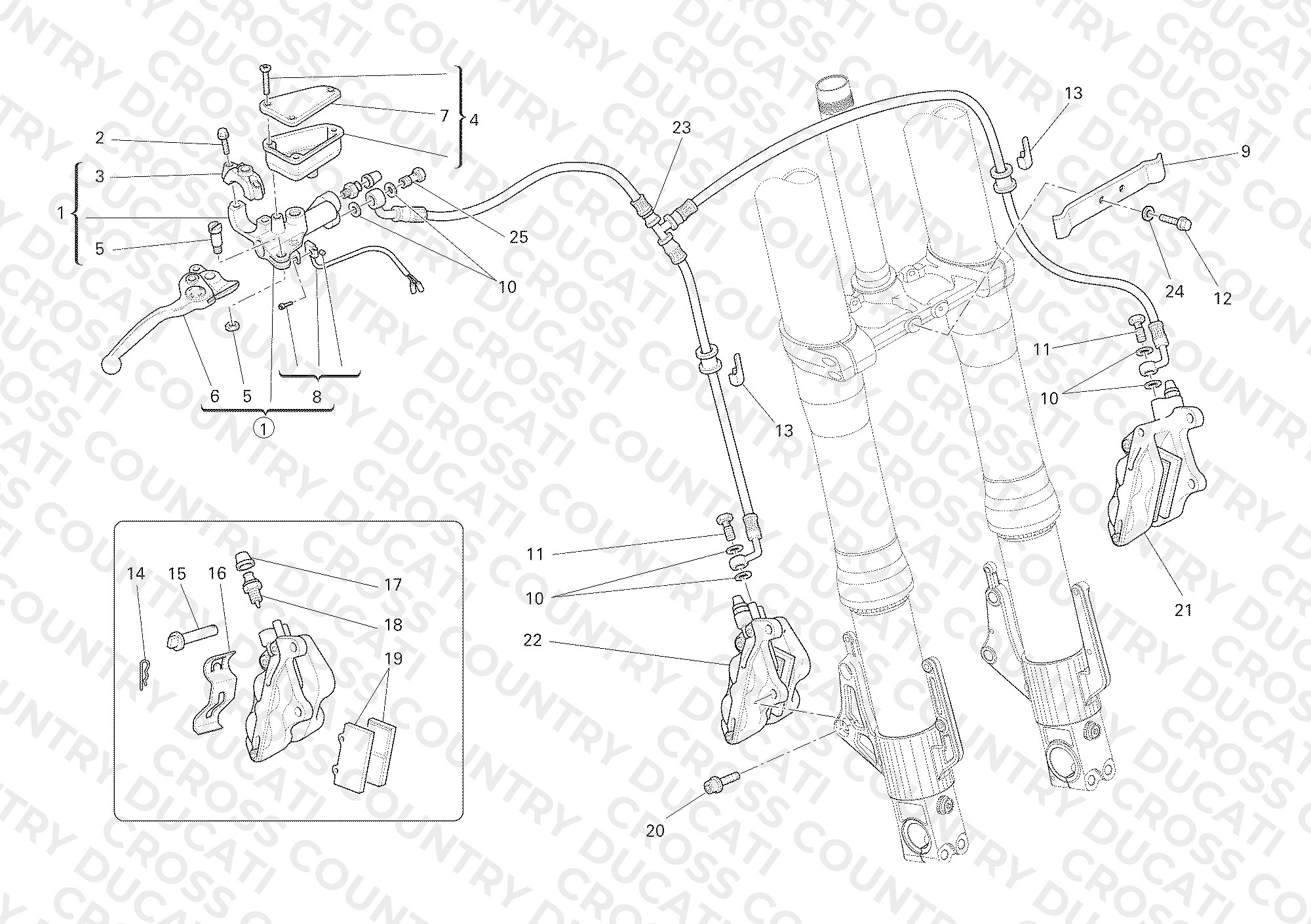Front Brake System