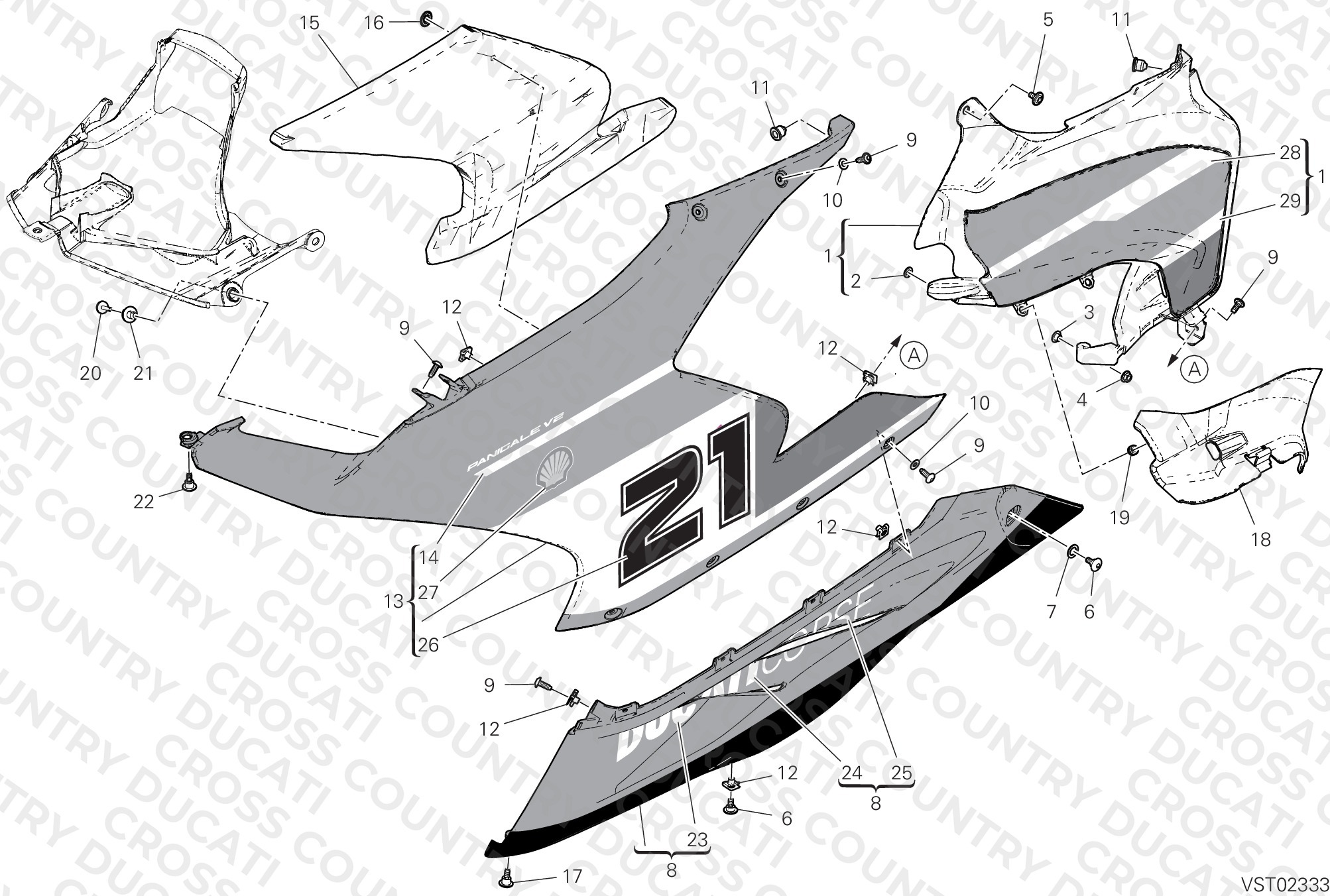 Fairing, Lh