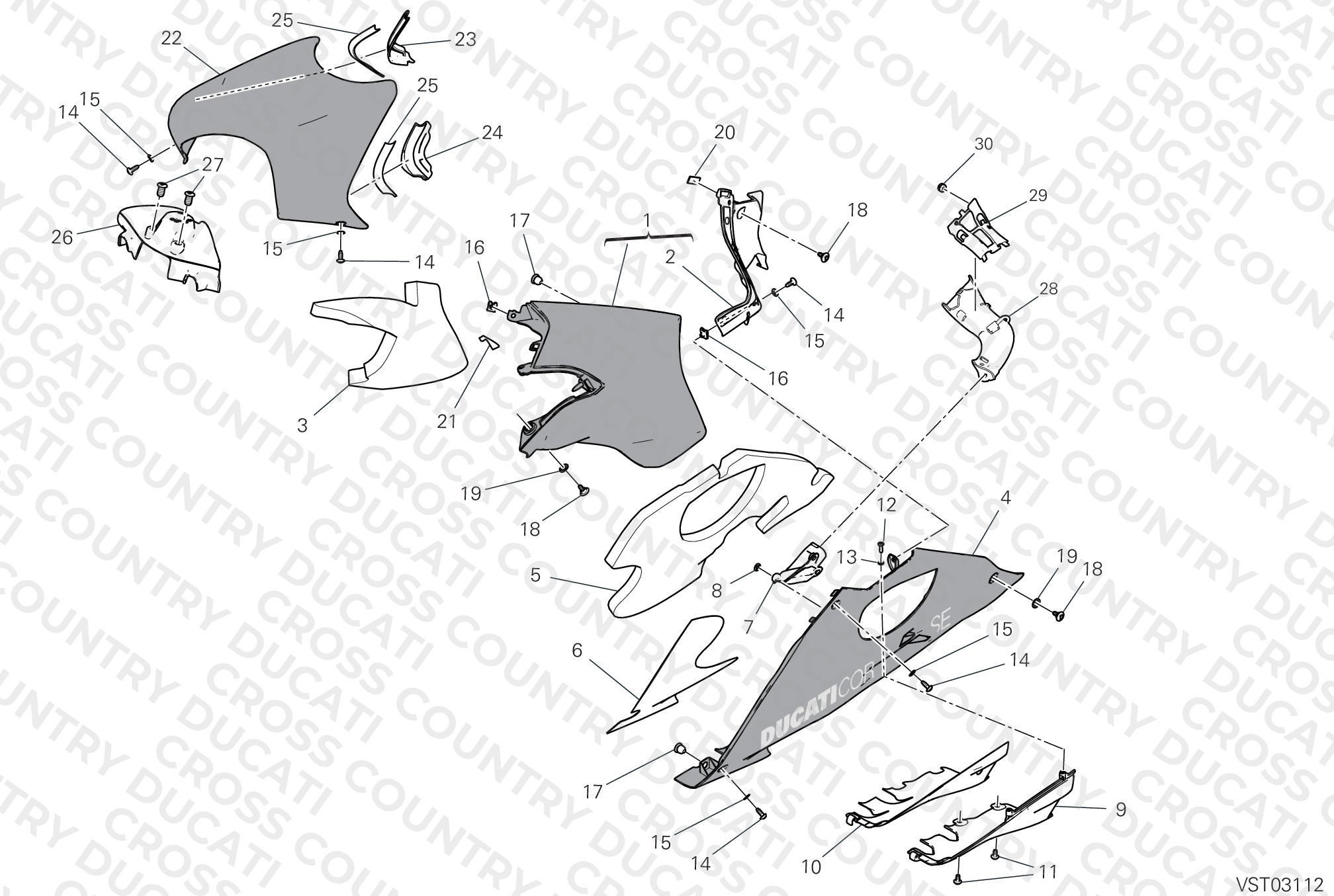 Fairing, Lh