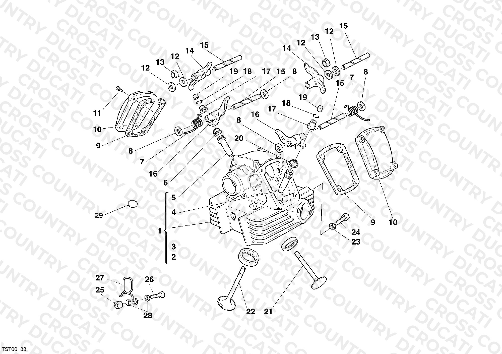 Vertical Cylinder Head