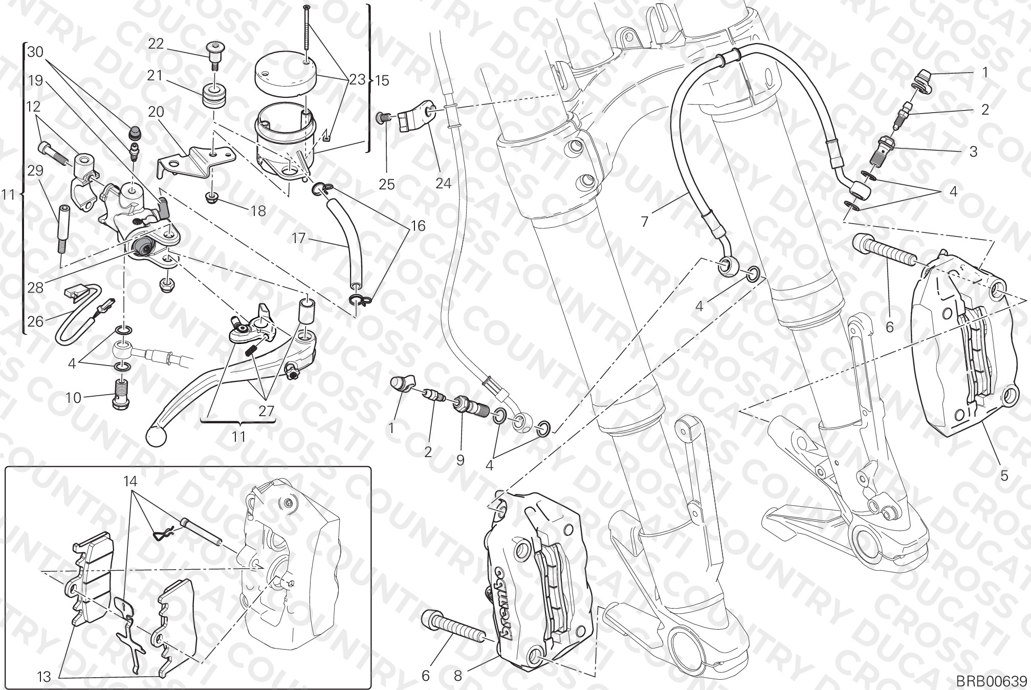 Front Brake System