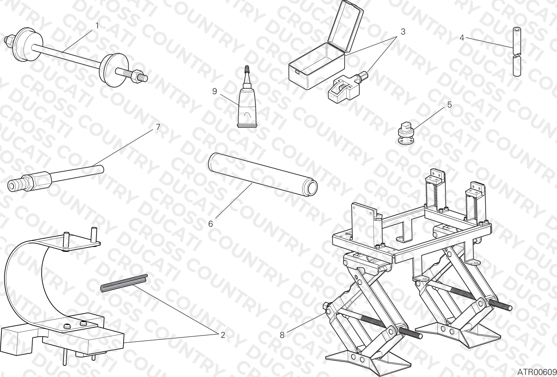 Workshop Service Tools, Frame