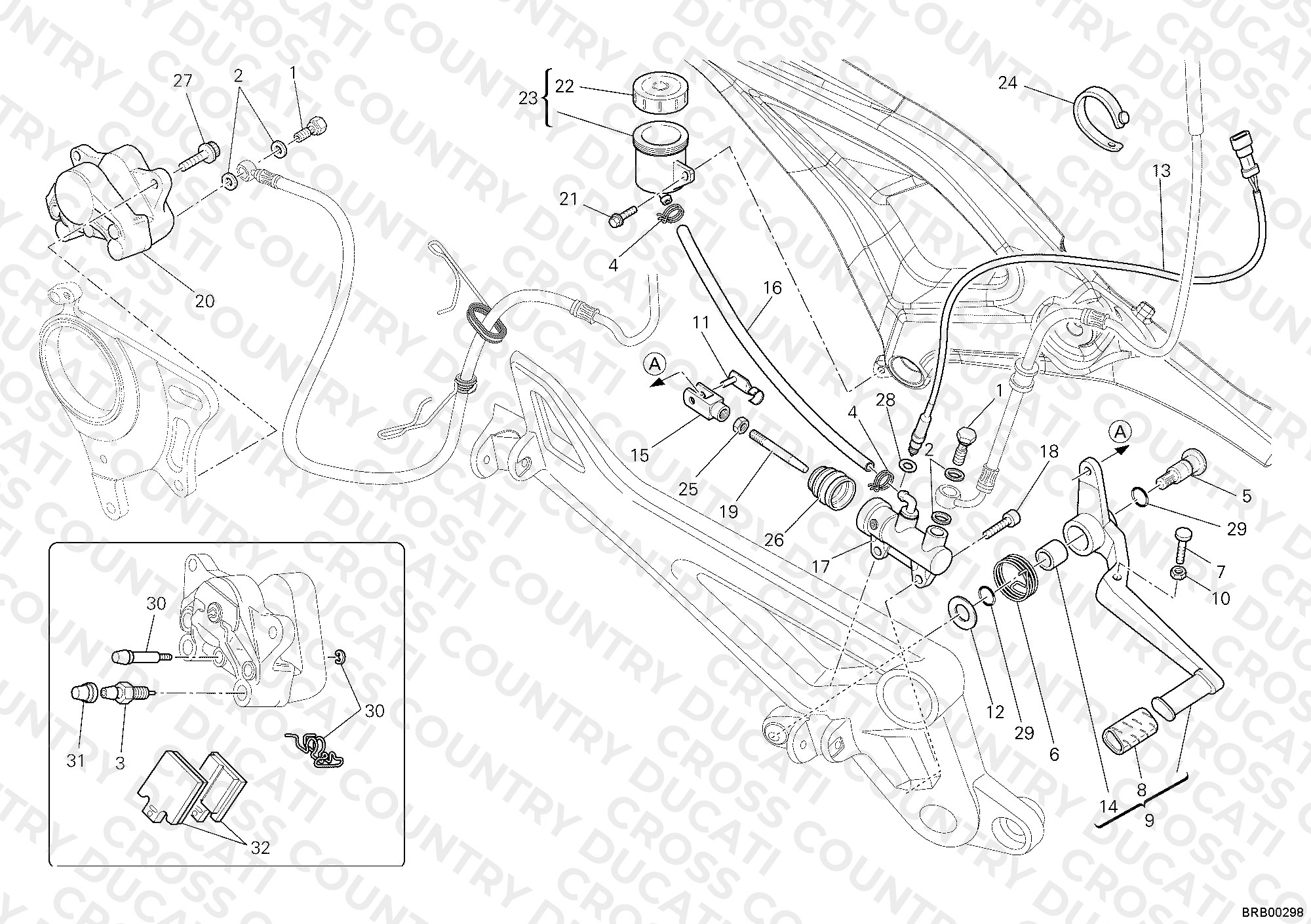 Rear Brake System
