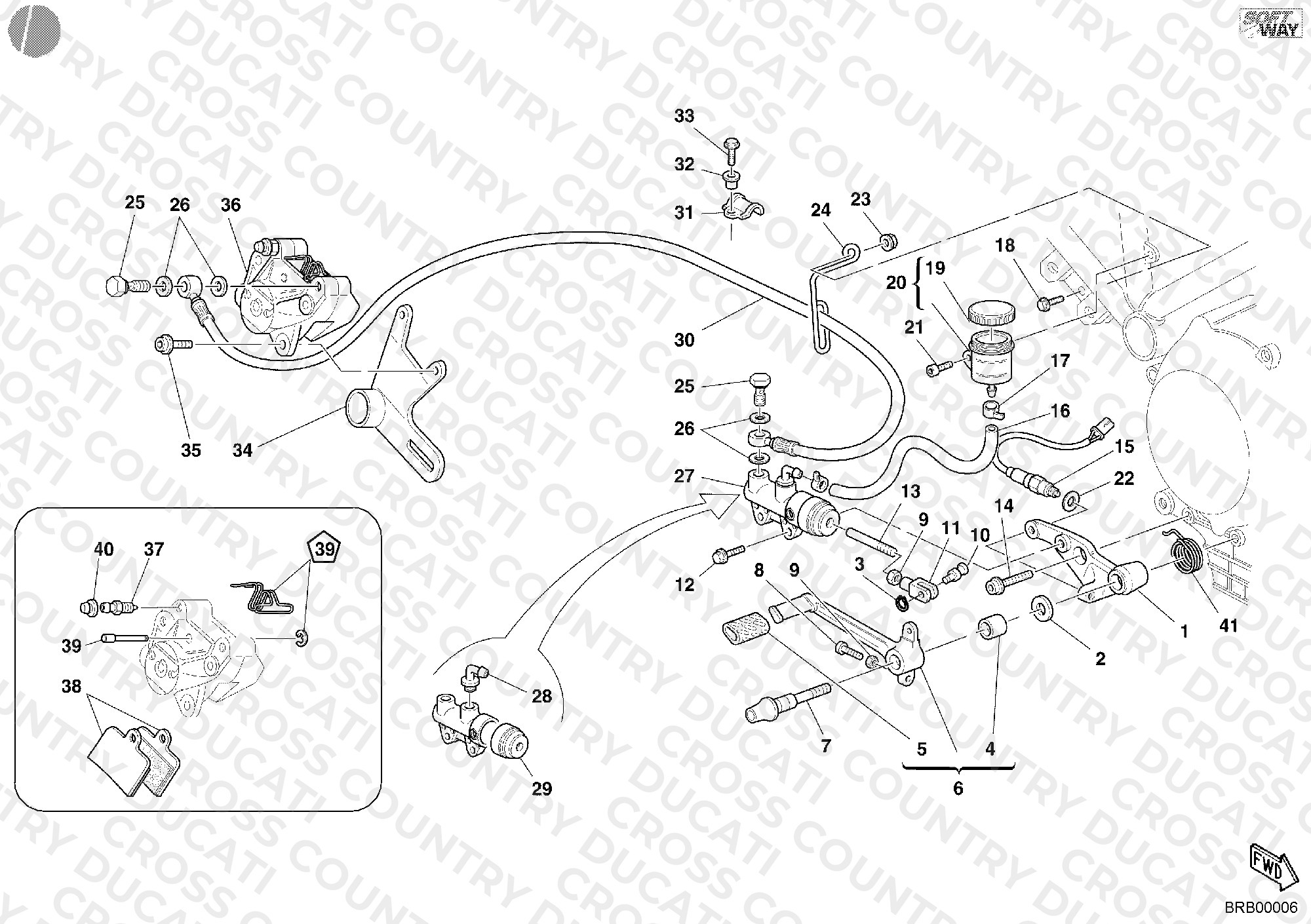 Rear Brake System
