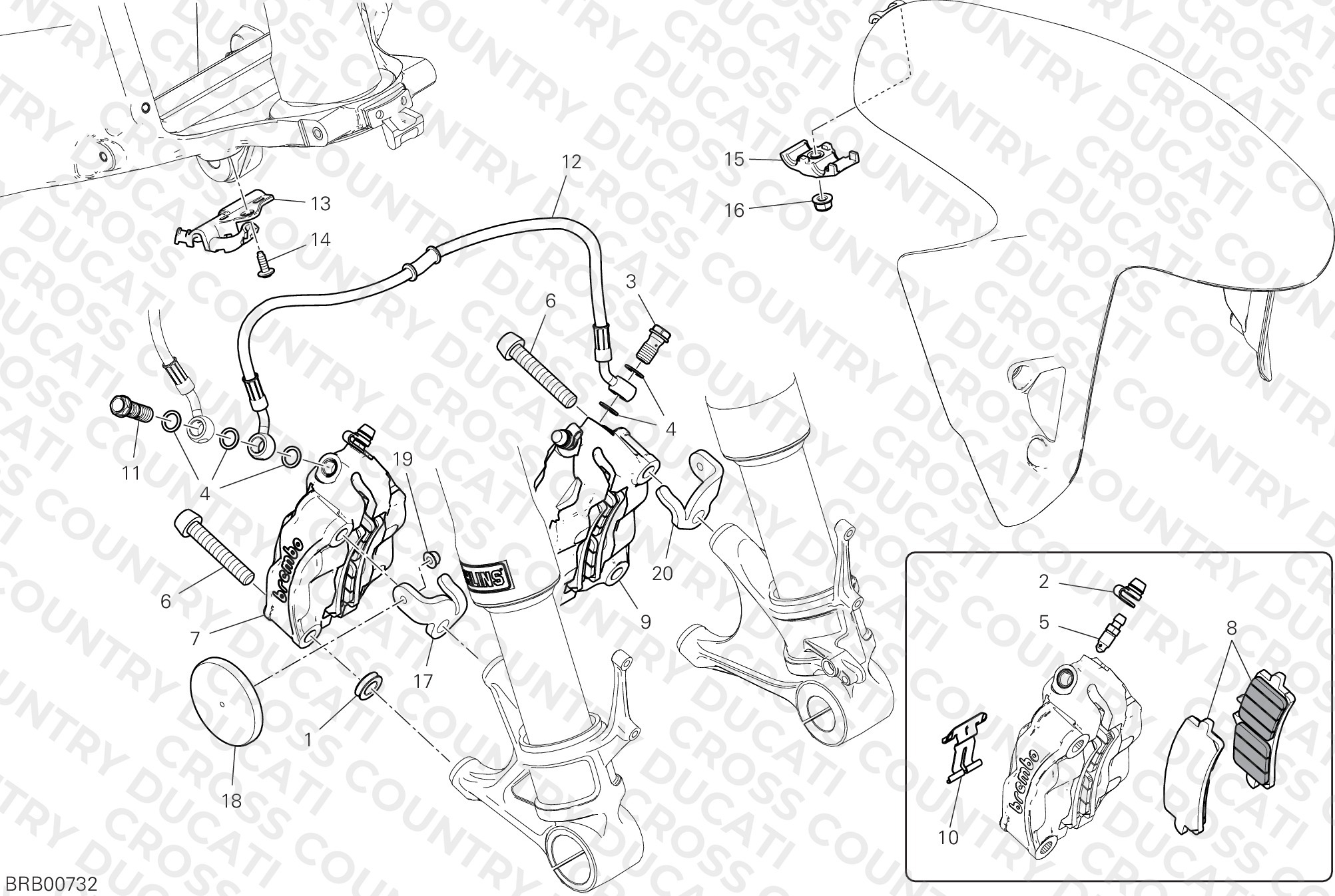Front Brake System