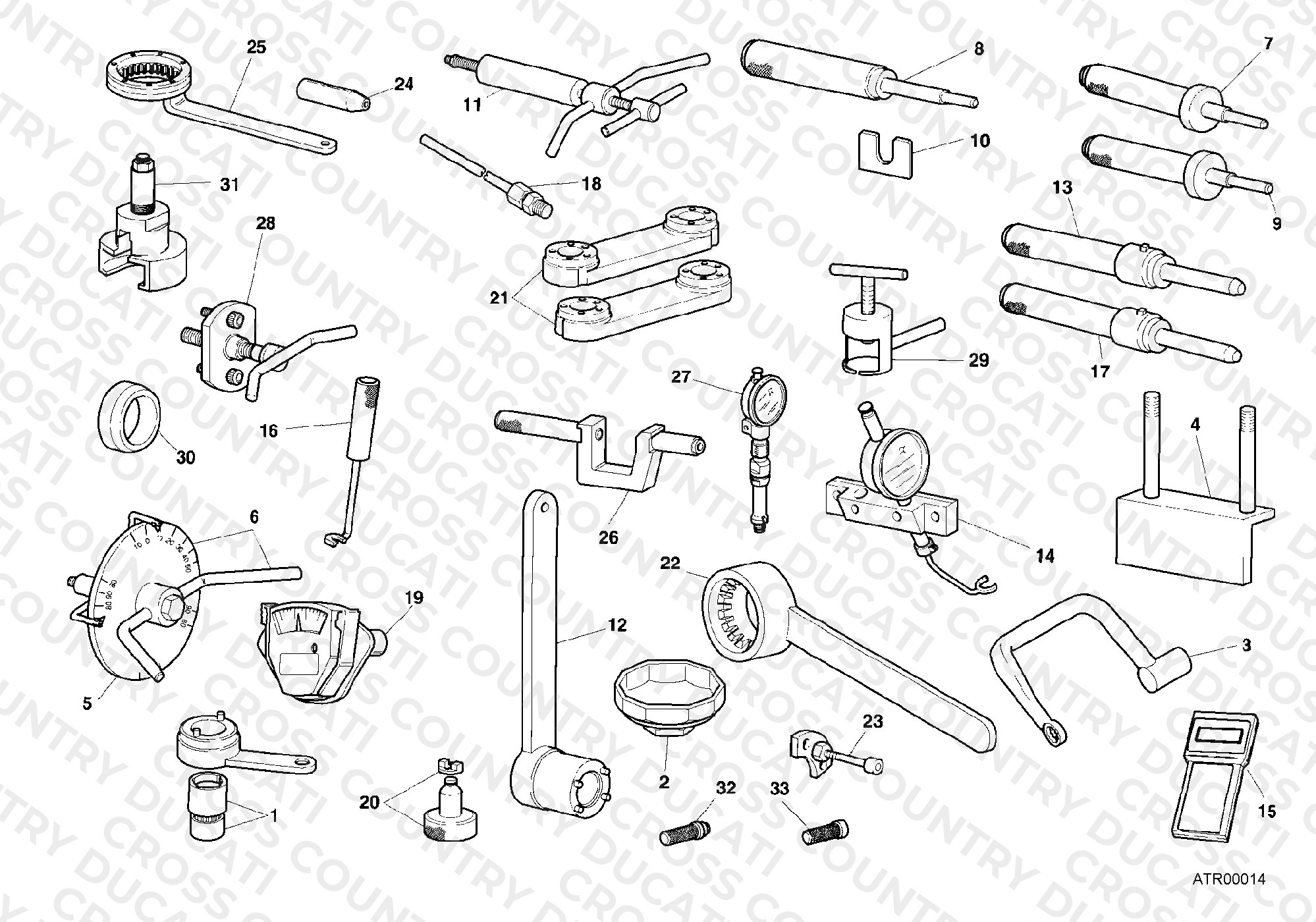 Workshop Service Tools, Engine
