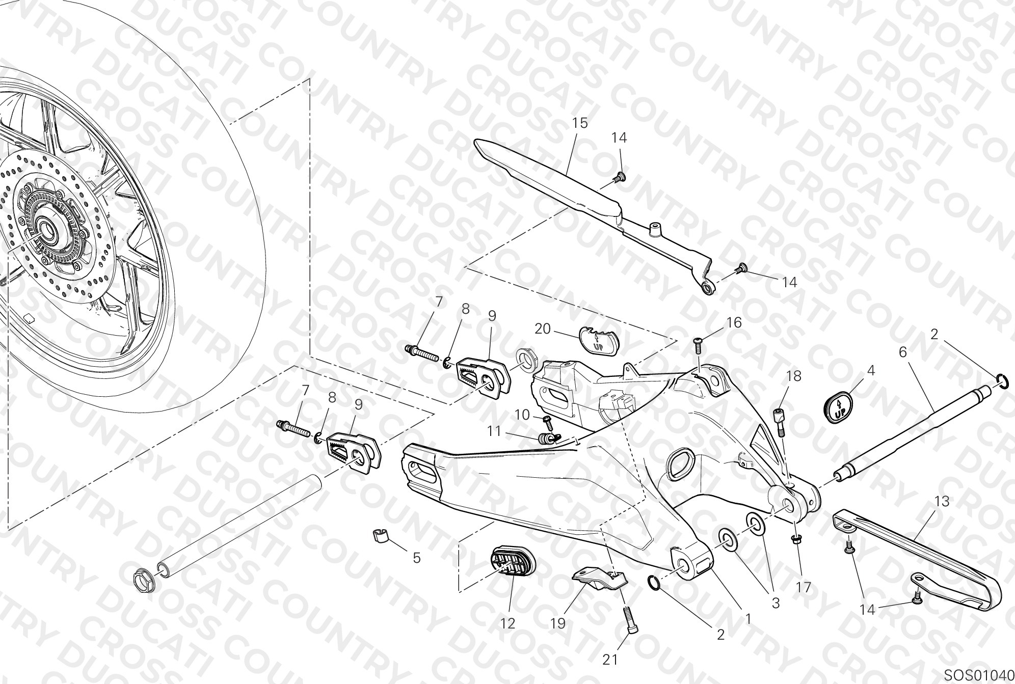 Rear Swinging Arm