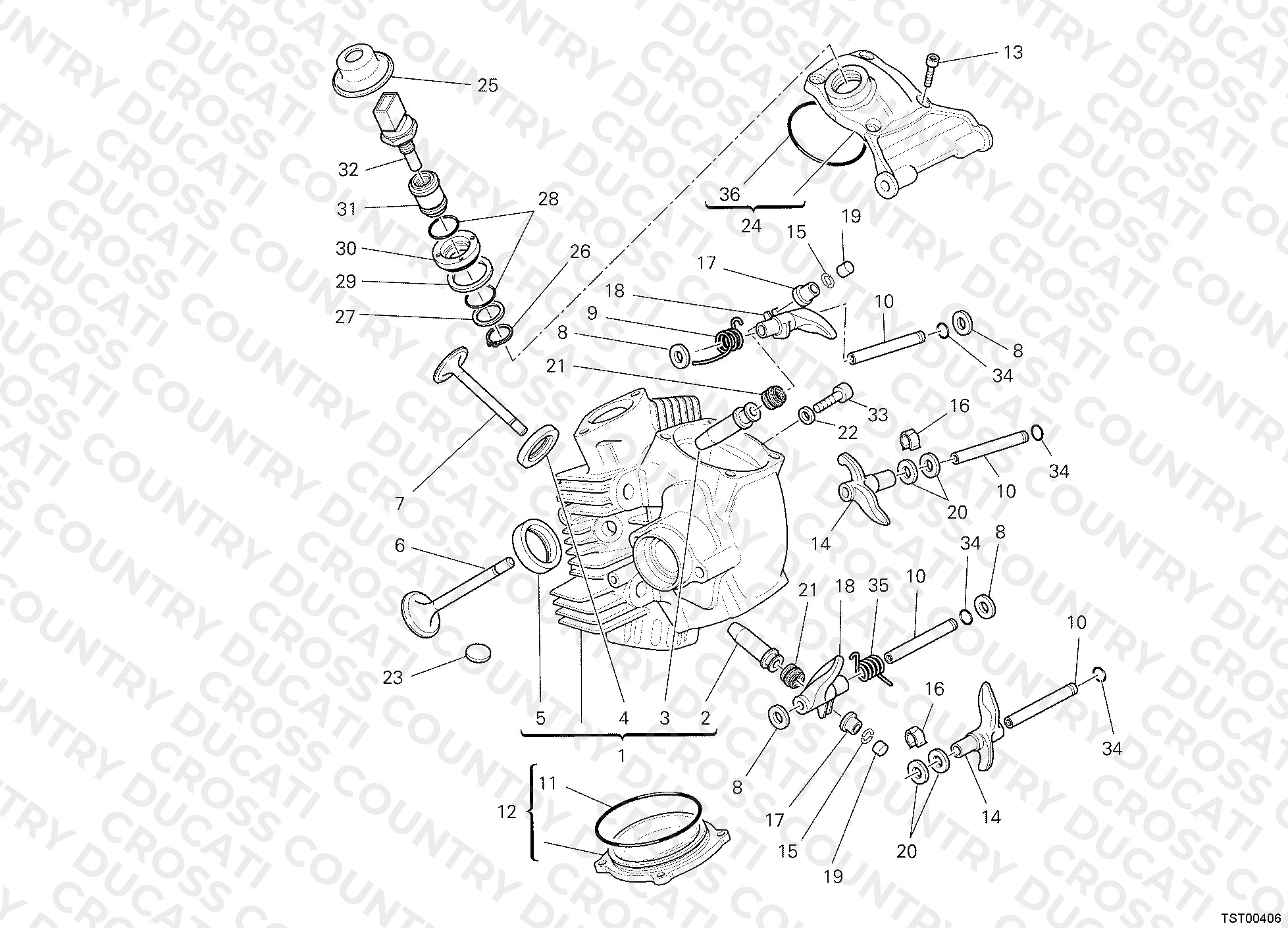 Horizontal Cylinder Head