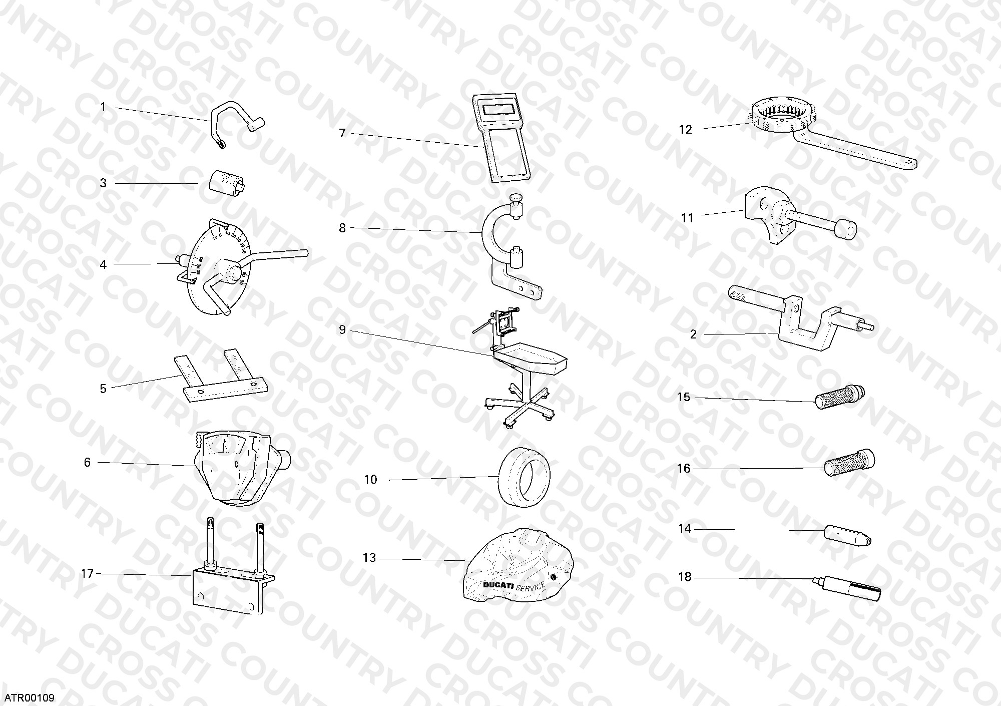 Workshop Service Tools, Engine
