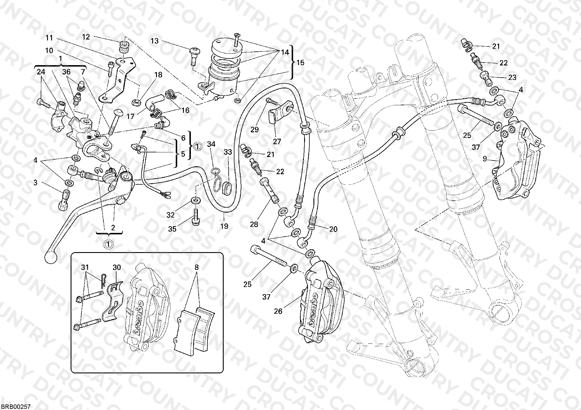 Front Brake System