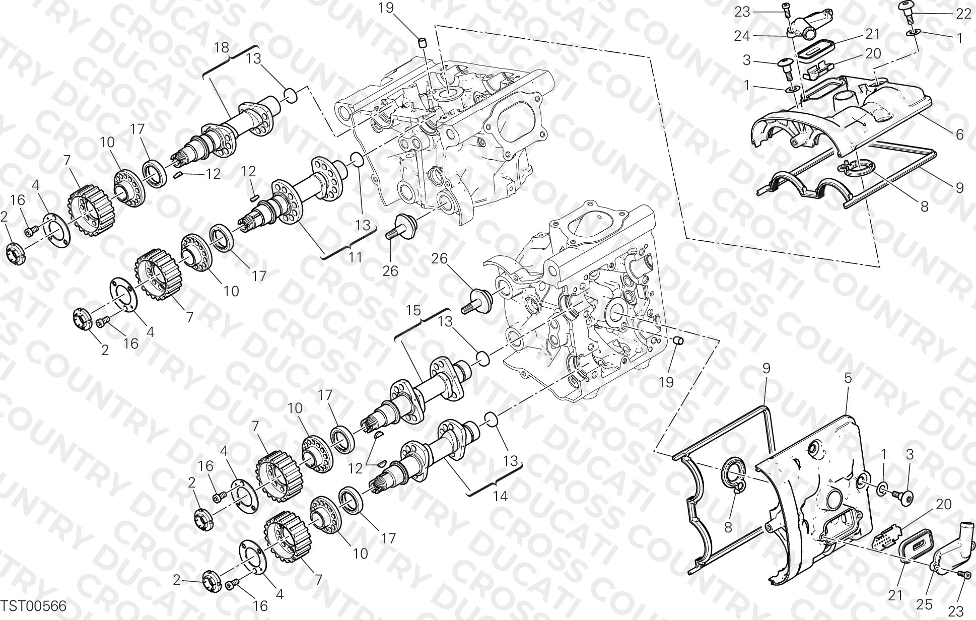 Cylinder Head : Timing System
