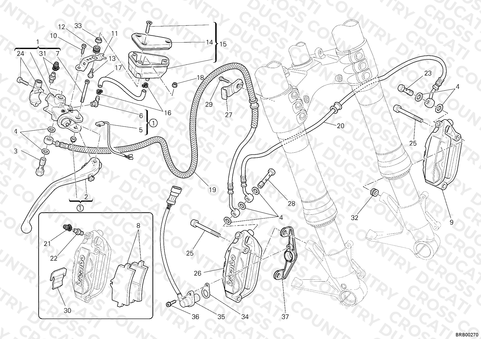Front Brake System