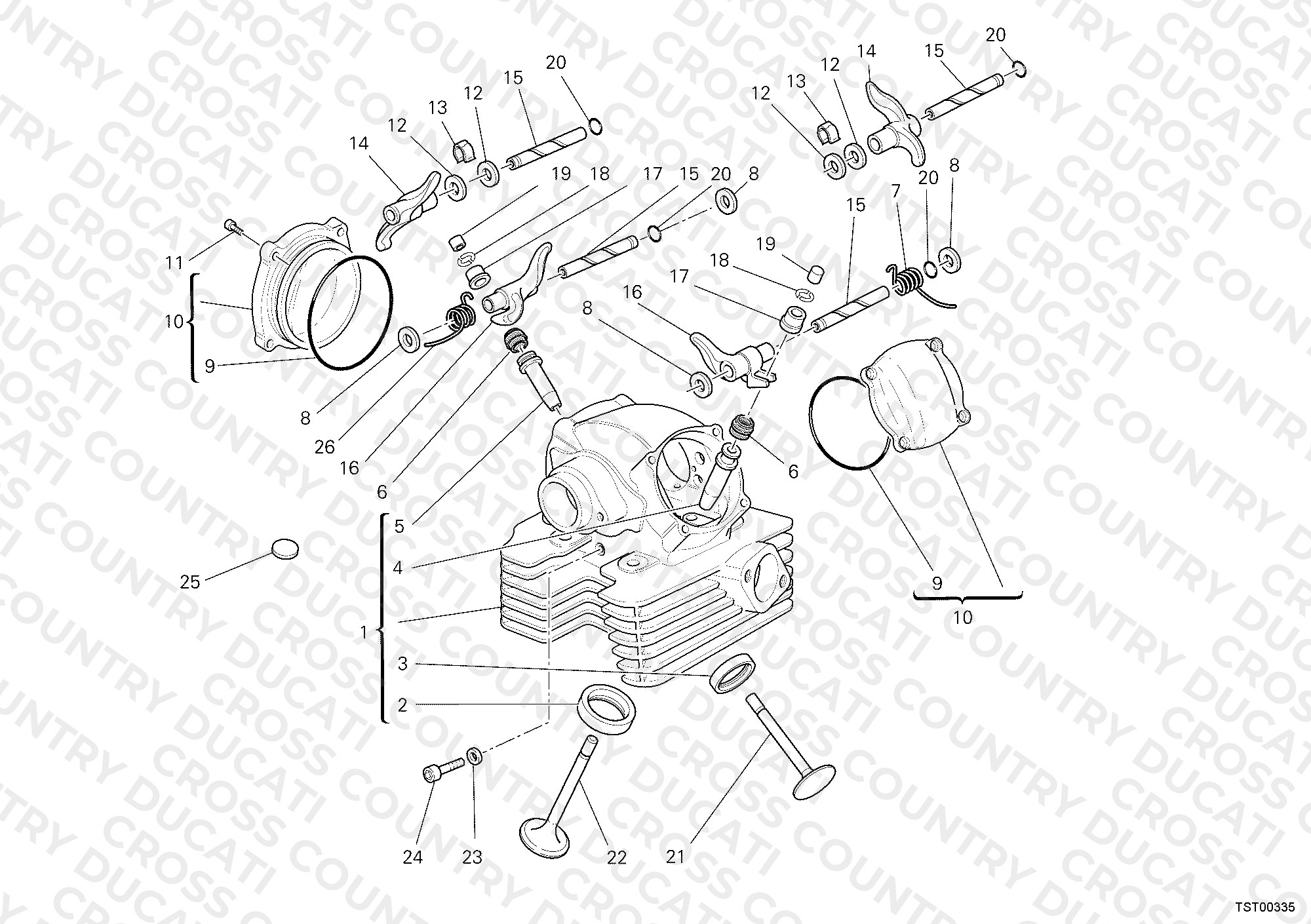 Vertical Cylinder Head