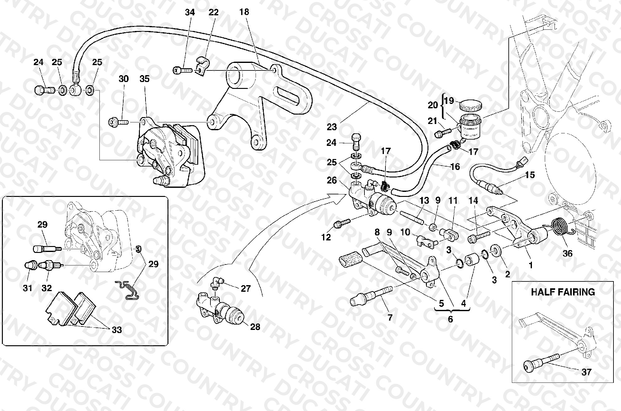 Rear Brake System