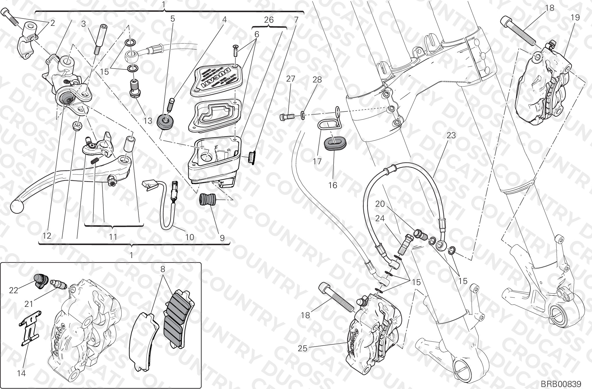 Front Brake System