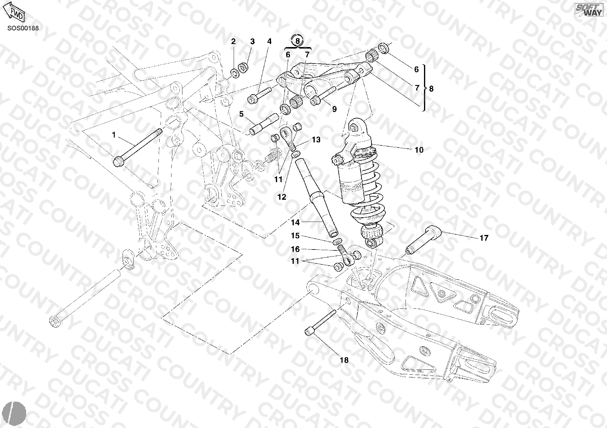 Rear Shock Absorber