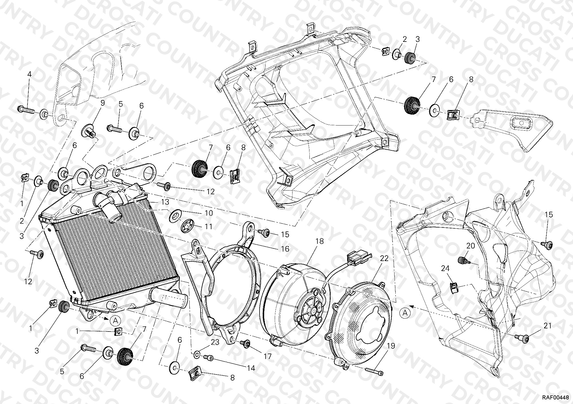 Radiator, Water,Rh Fm ZMG100ABBB002747