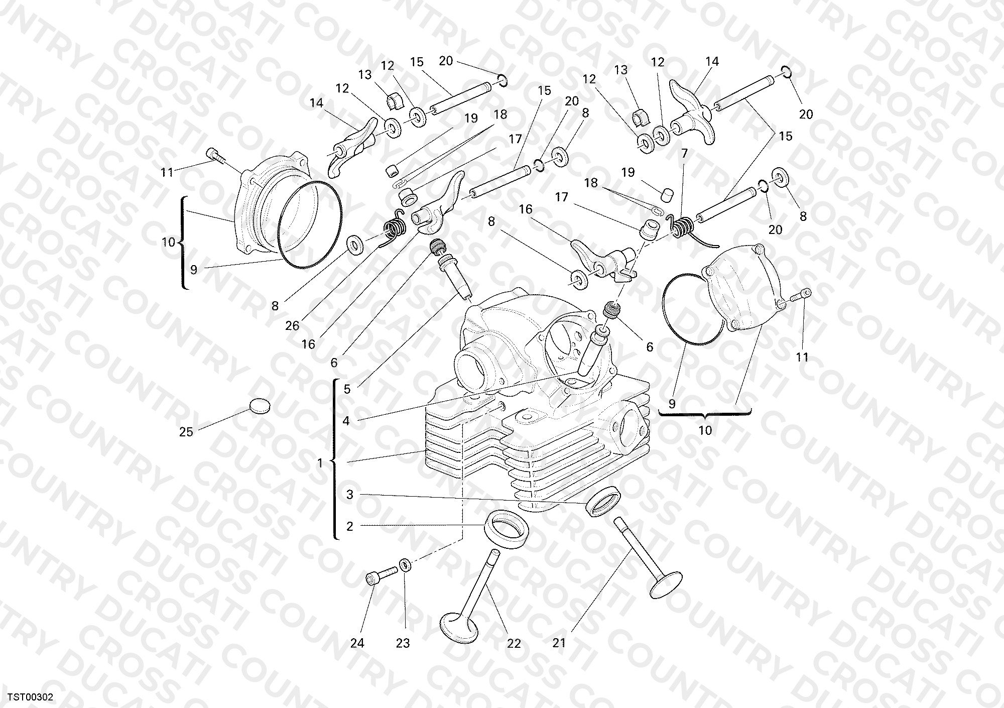 Vertical Cylinder Head