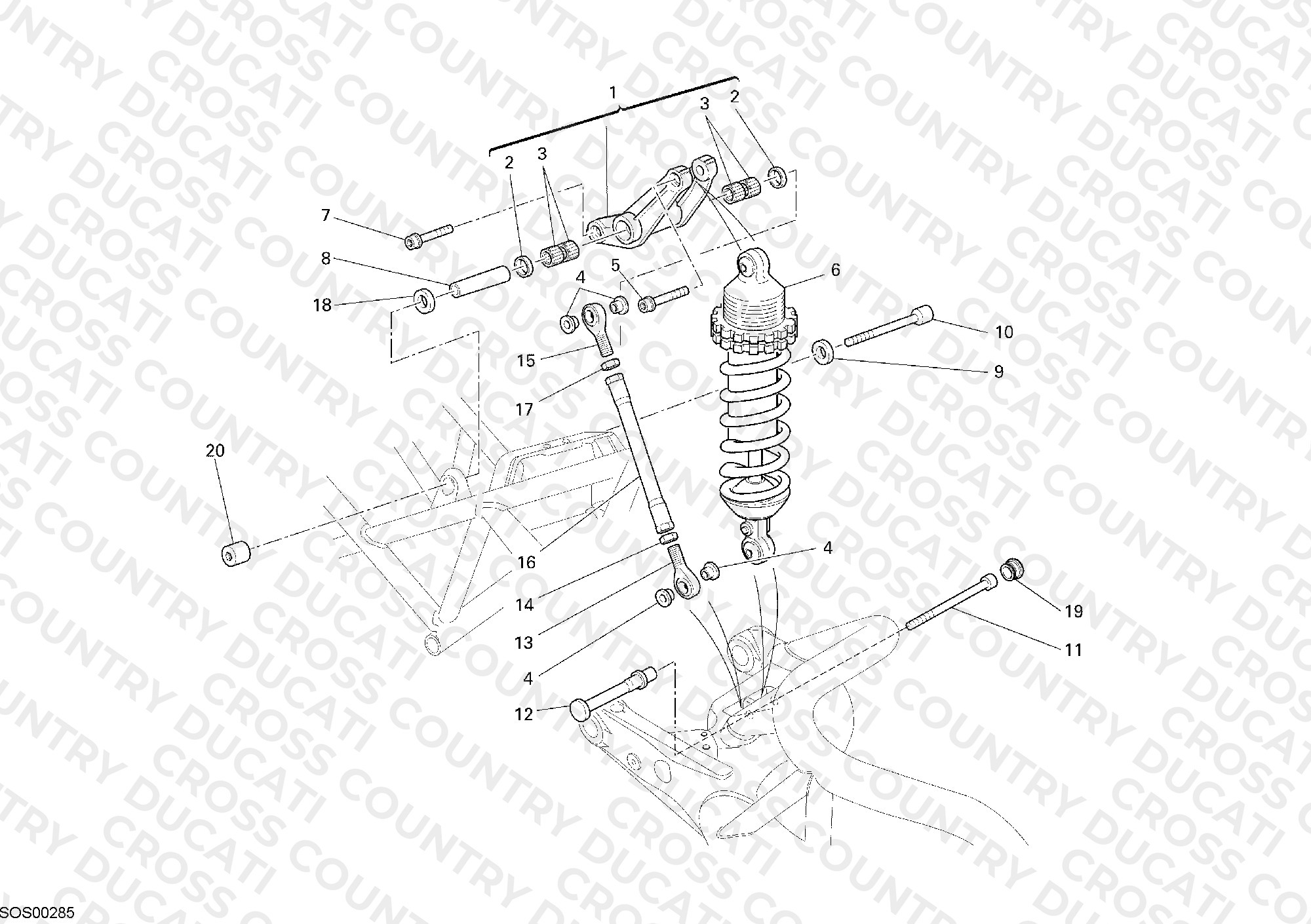 Rear Shock Absorber